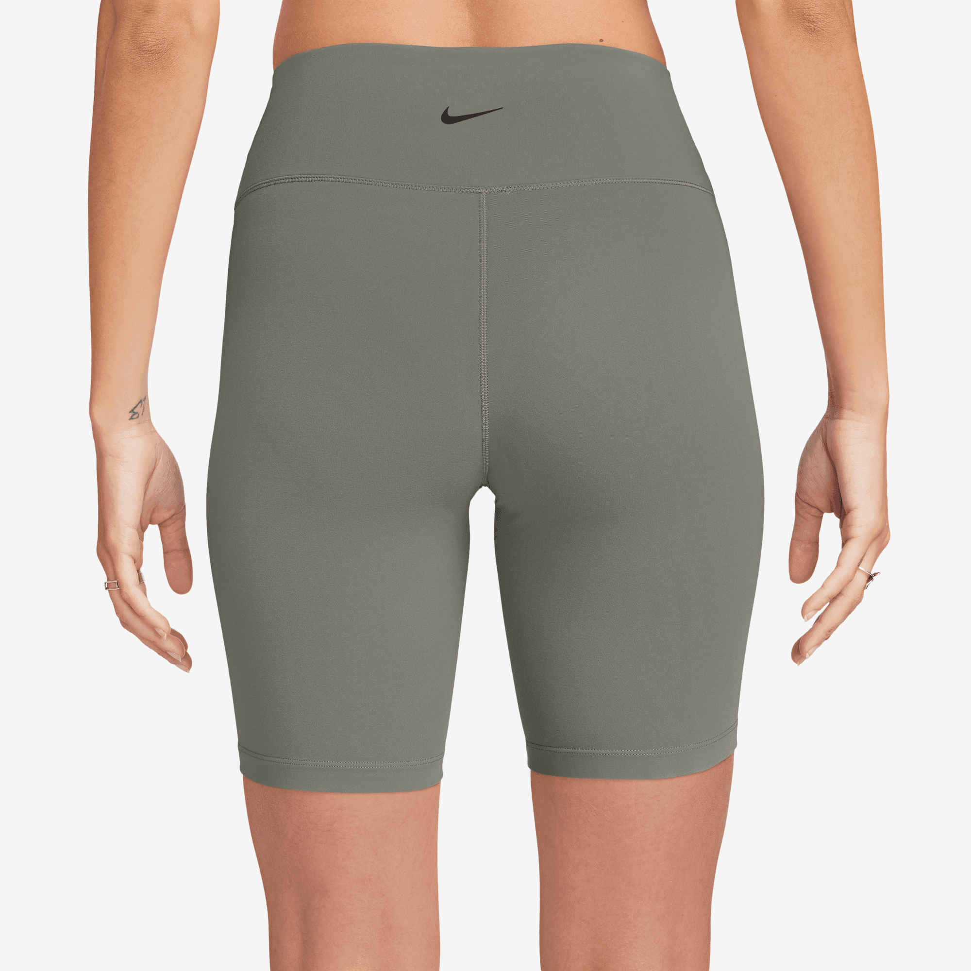 NIKE ONE WOMEN'S HIGH-WAISTED 8" BIKER SHORTS