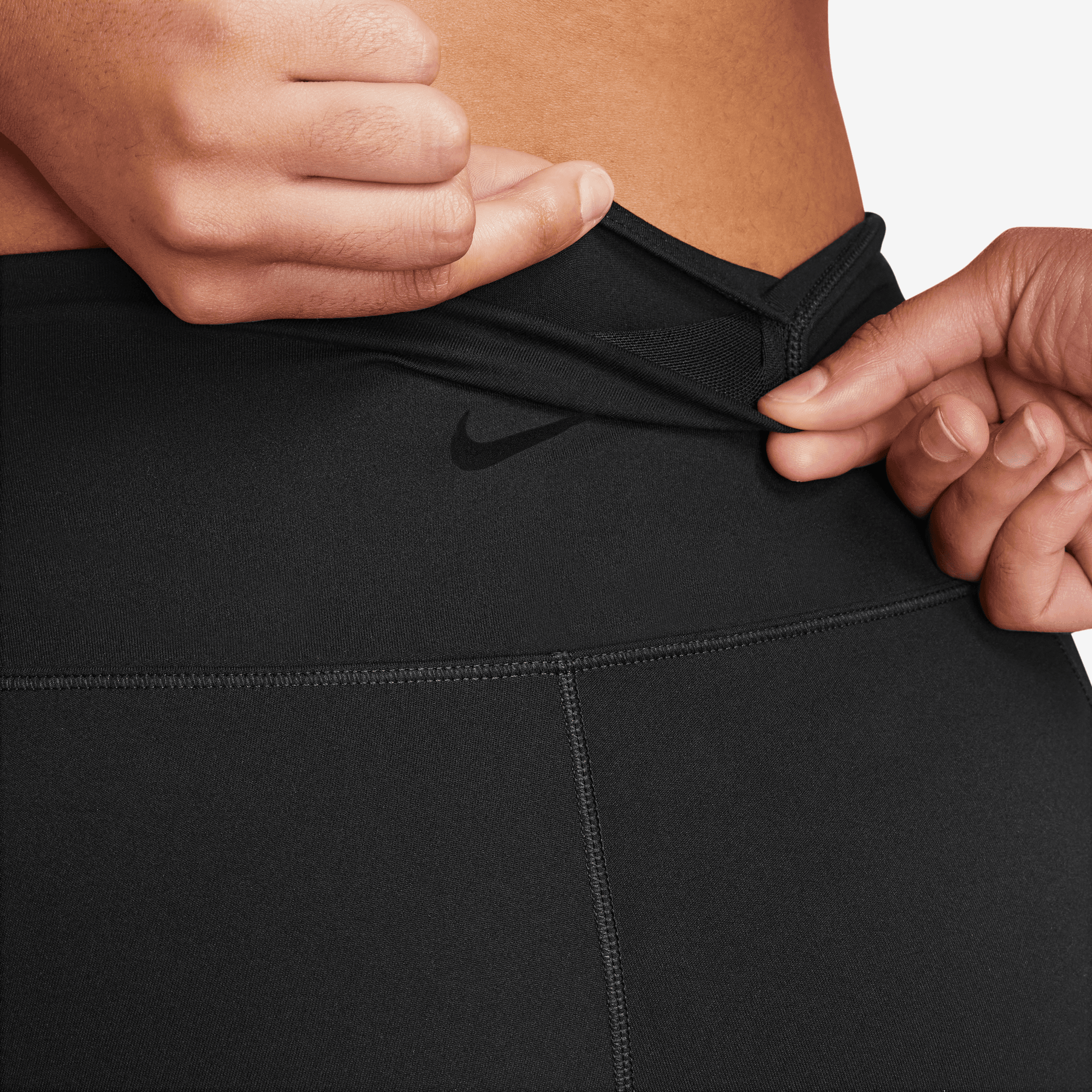 NIKE ONE LEAK PROTECTION PERIOD WOMEN S HIGH WAISTED 8 BIKER SHORTS BLACK BLACK Park Access