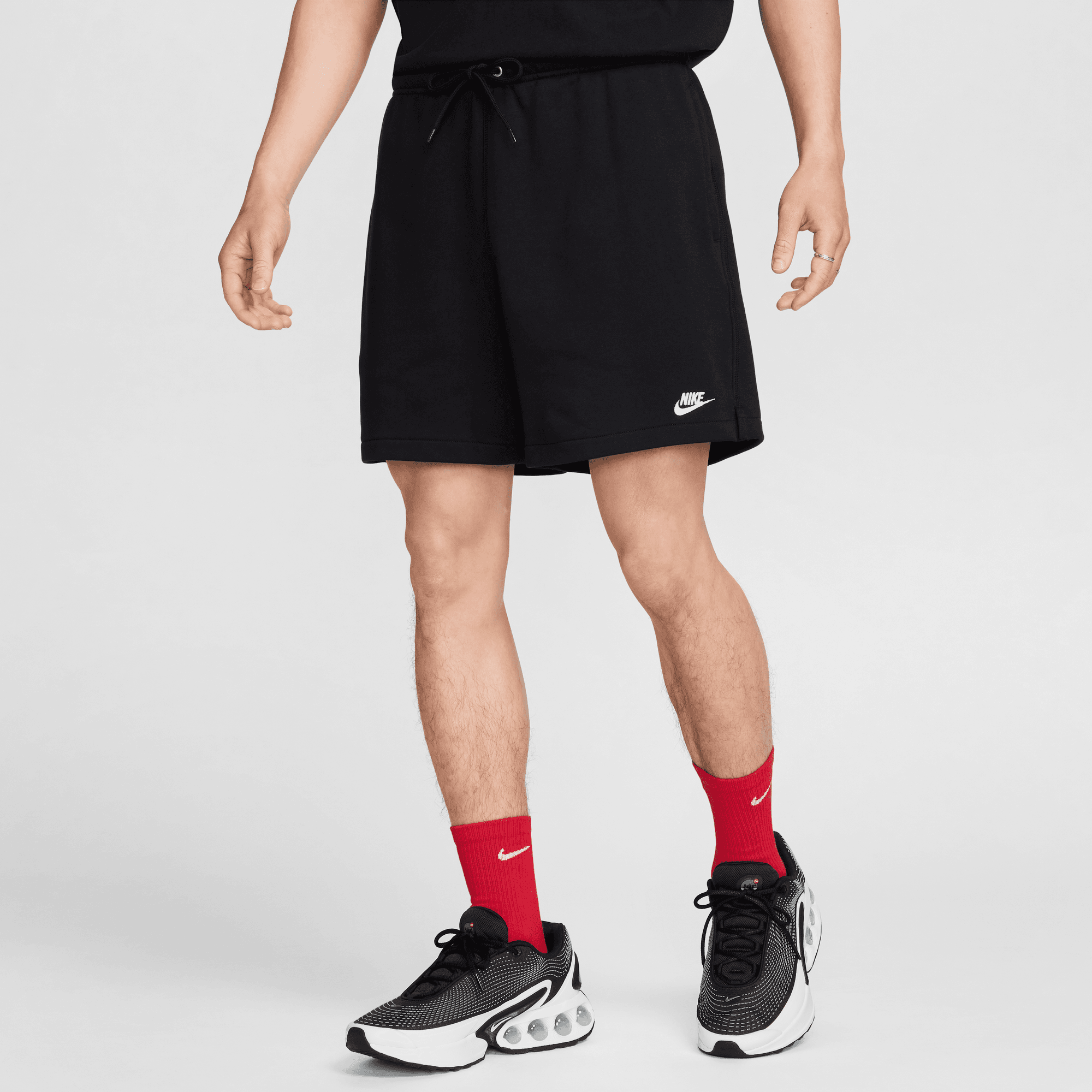 NIKE CLUB MEN'S FRENCH TERRY FLOW SHORTS