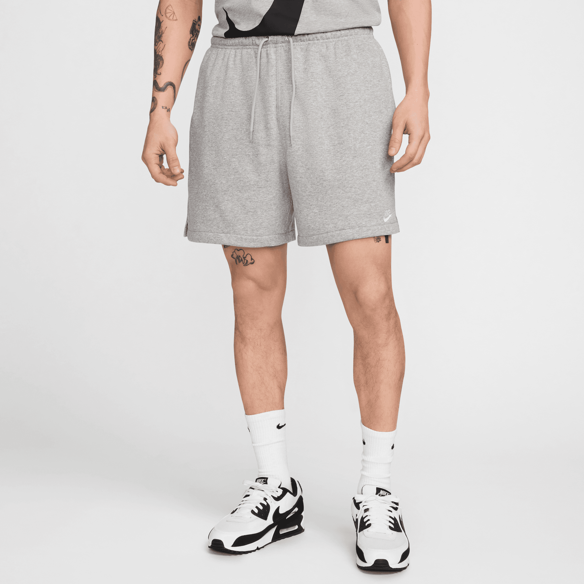 NIKE CLUB MEN'S FRENCH TERRY FLOW SHORTS