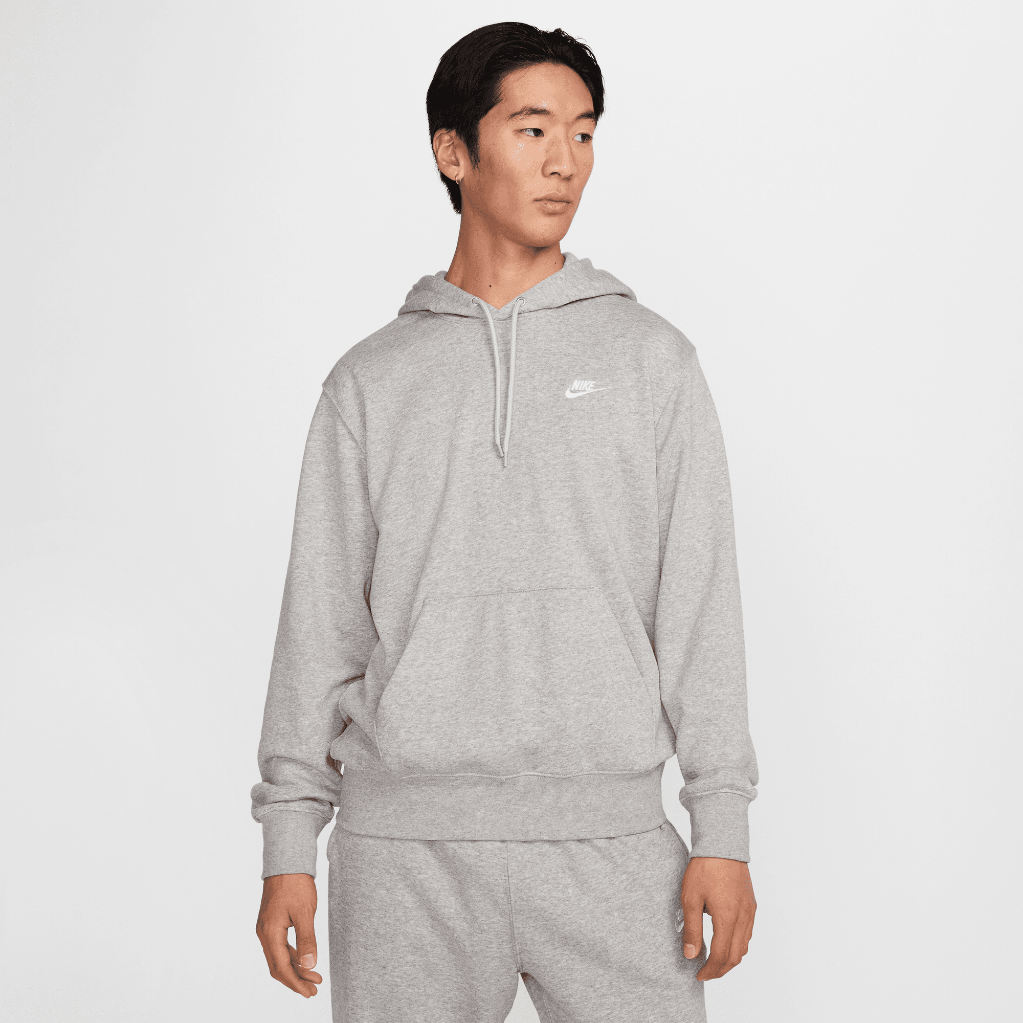 NIKE CLUB MEN'S FRENCH TERRY PULLOVER HOODIE