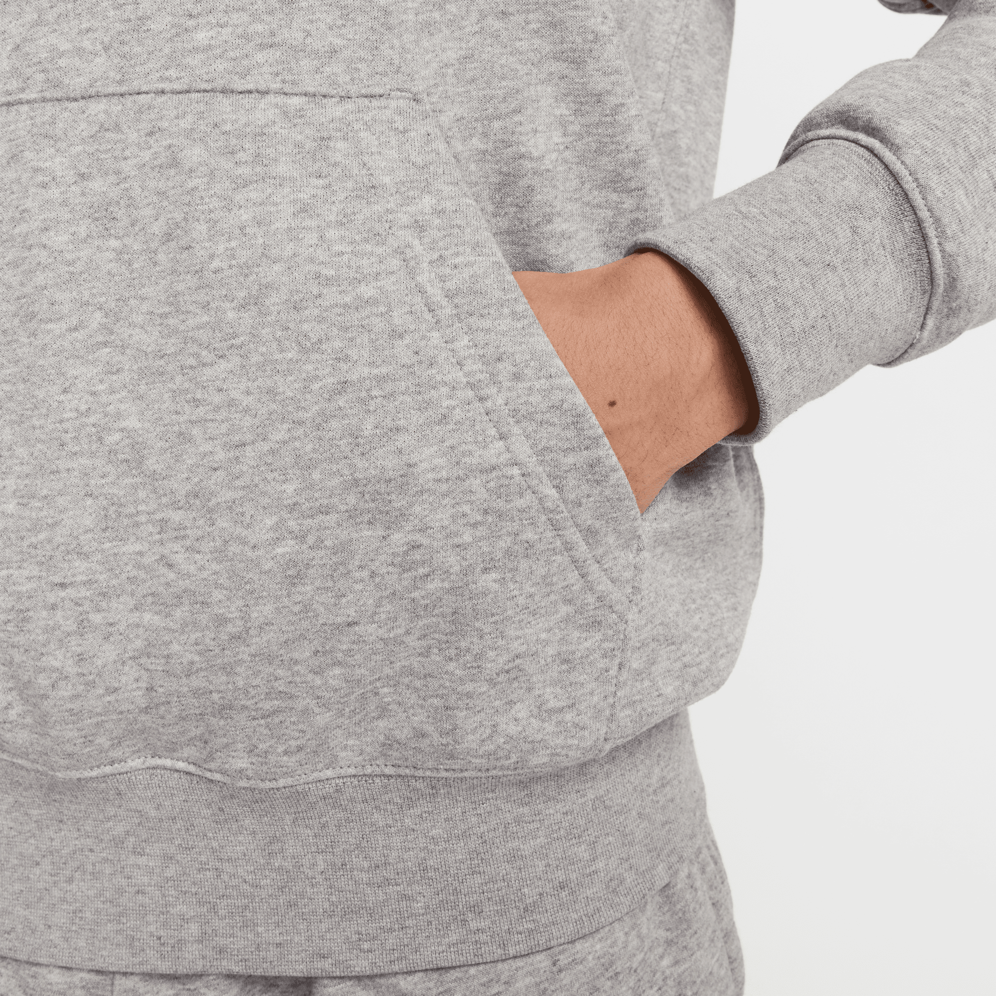 NIKE CLUB MEN'S FRENCH TERRY PULLOVER HOODIE