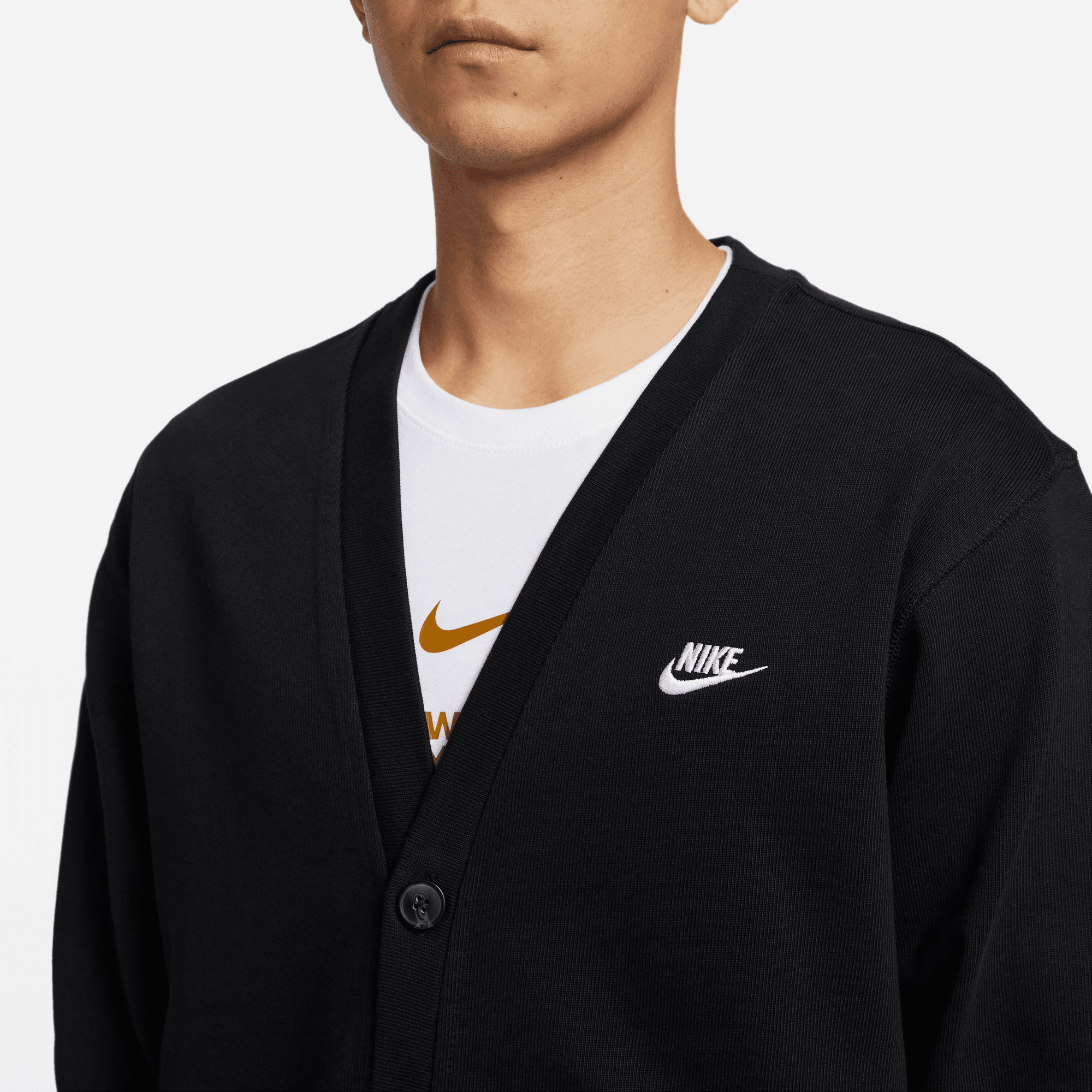 NIKE CLUB MEN'S KNIT  FAIRWAY CARDIGAN