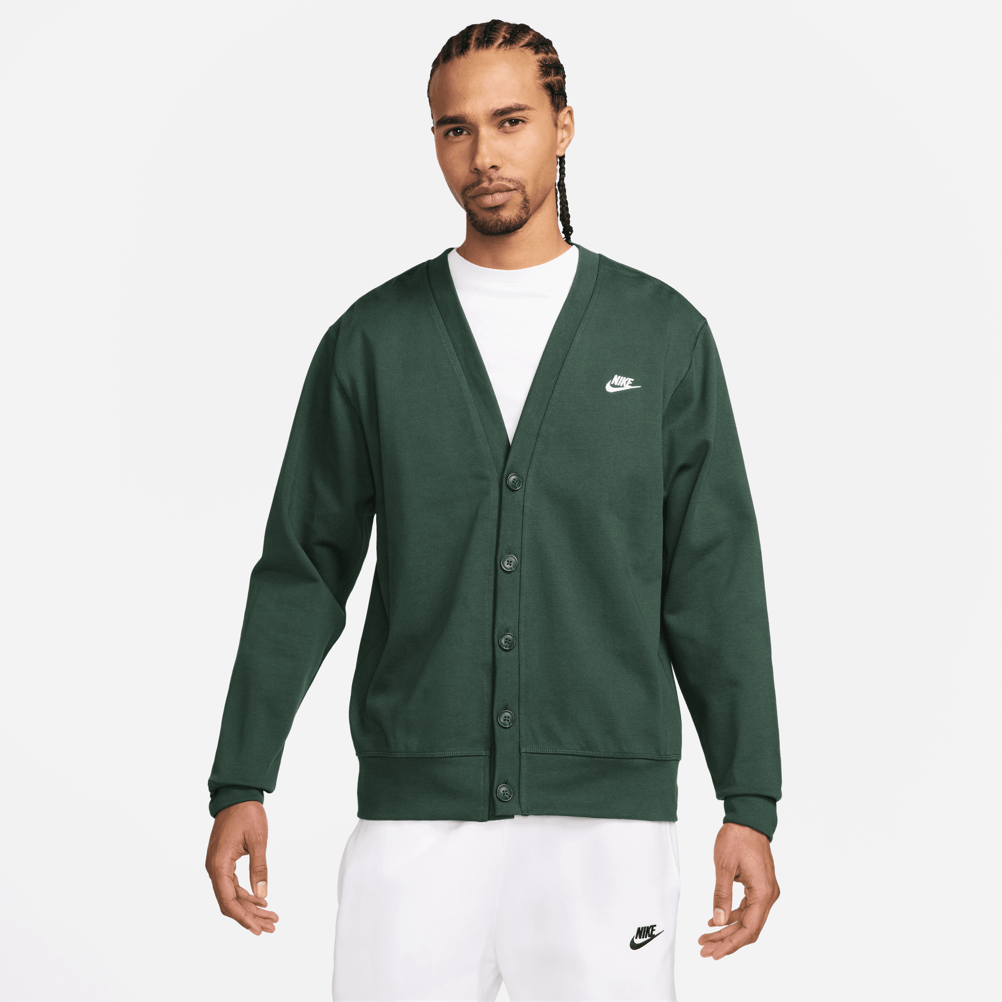 NIKE CLUB MEN'S KNIT FAIRWAY CARDIGAN