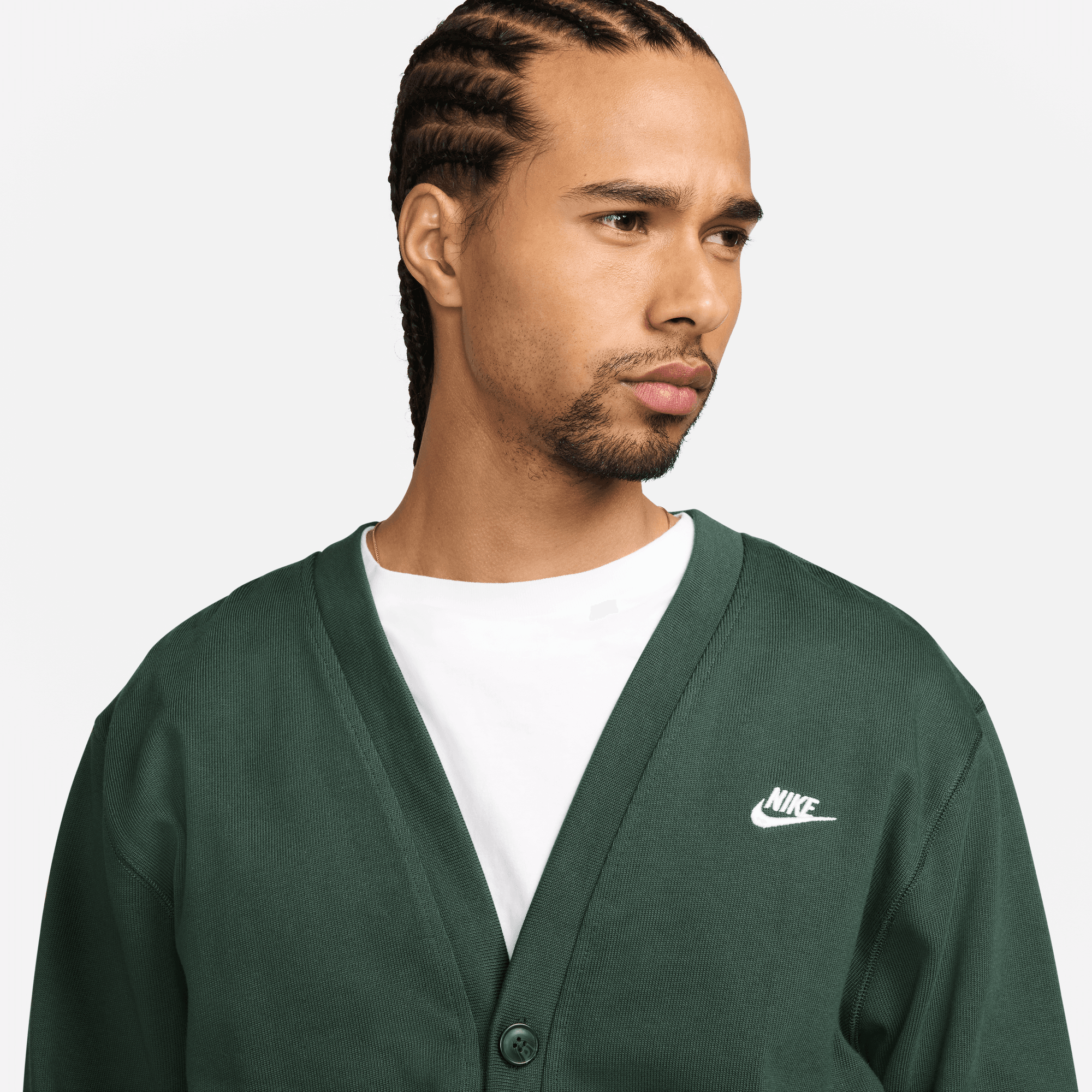 NIKE CLUB MEN'S KNIT FAIRWAY CARDIGAN