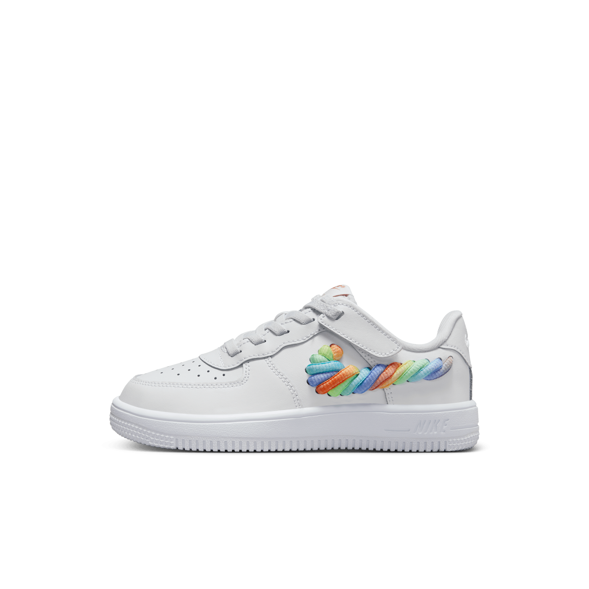 NIKE FORCE 1 LOW LV8 EASYON LITTLE KIDS SHOES