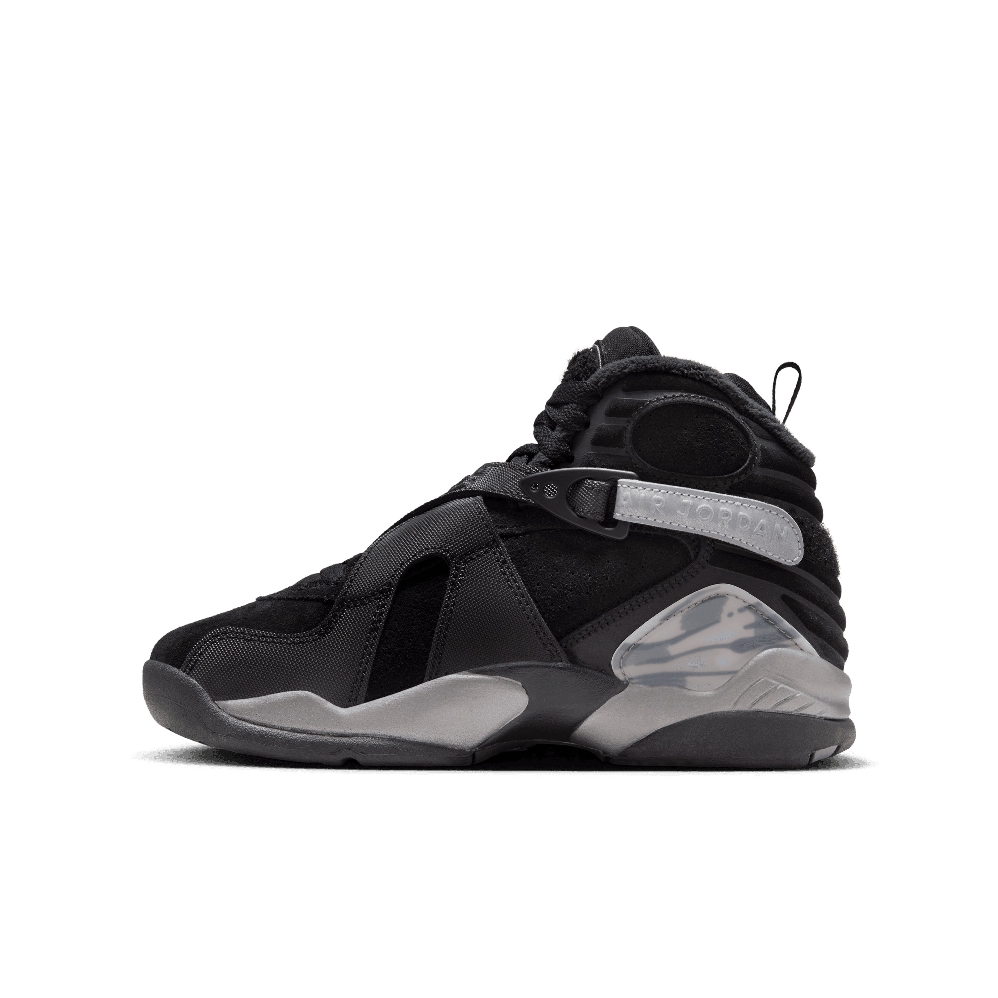 Jordan 8 grey store and black