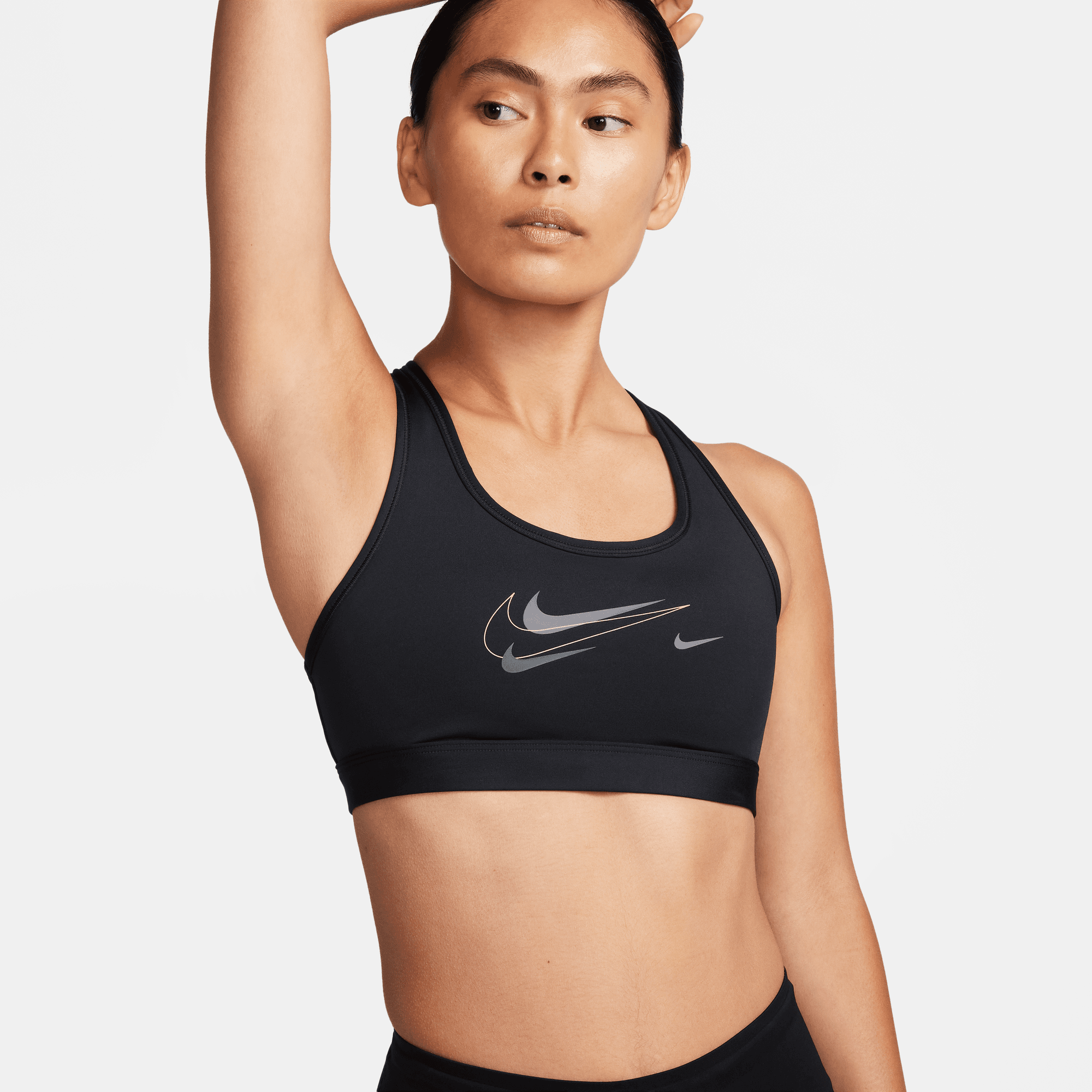 Nike Swoosh Light Support Women's Non-Padded Sports Bra.