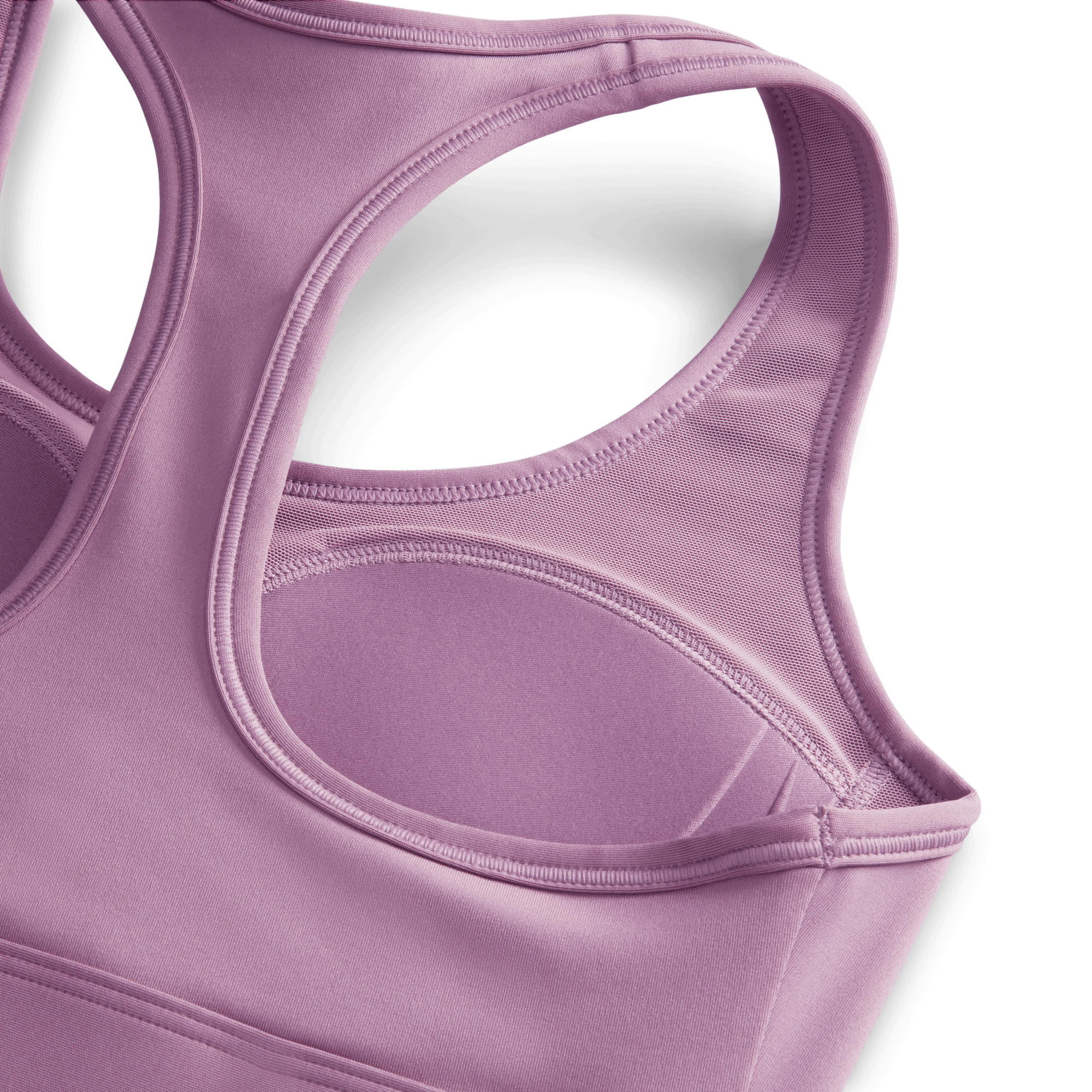 Nike Performance BRA - Light support sports bra - violet dust/white/purple  