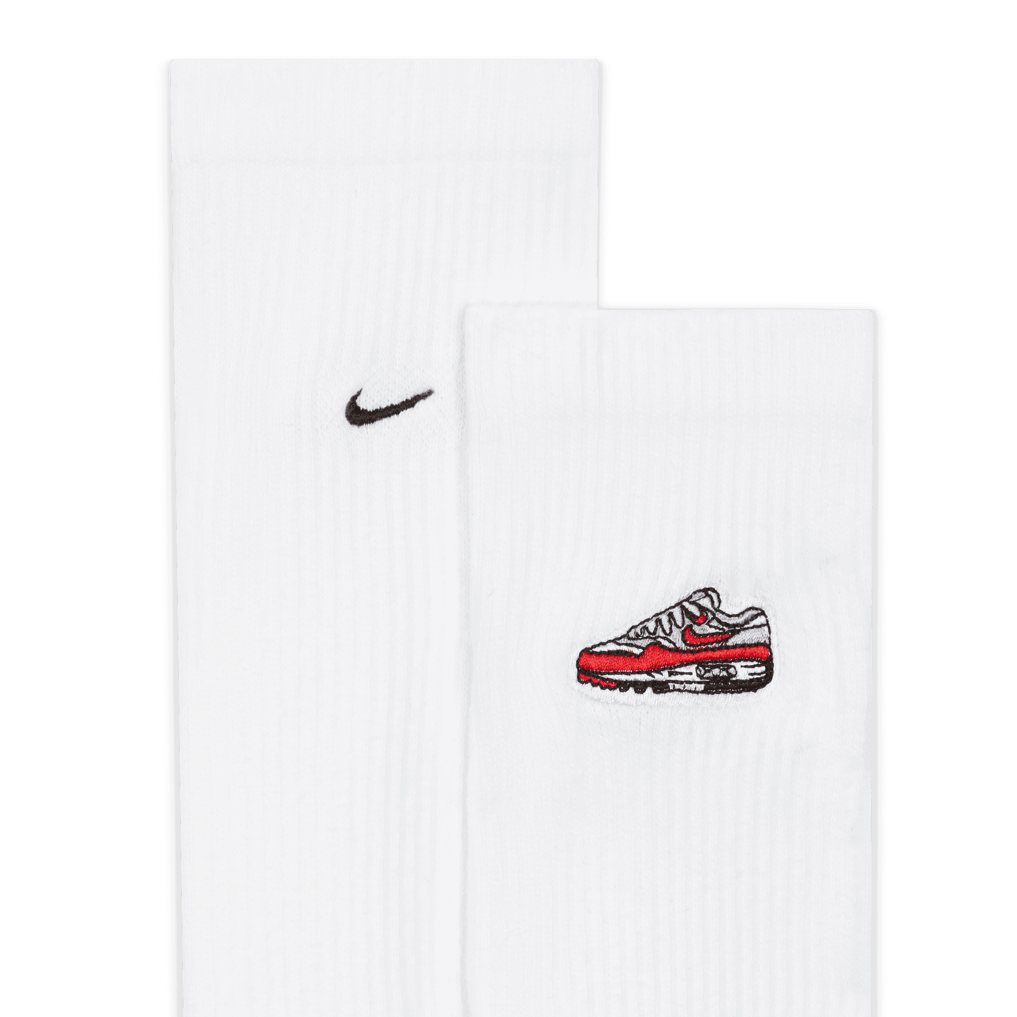 Nike socks red sales swoosh