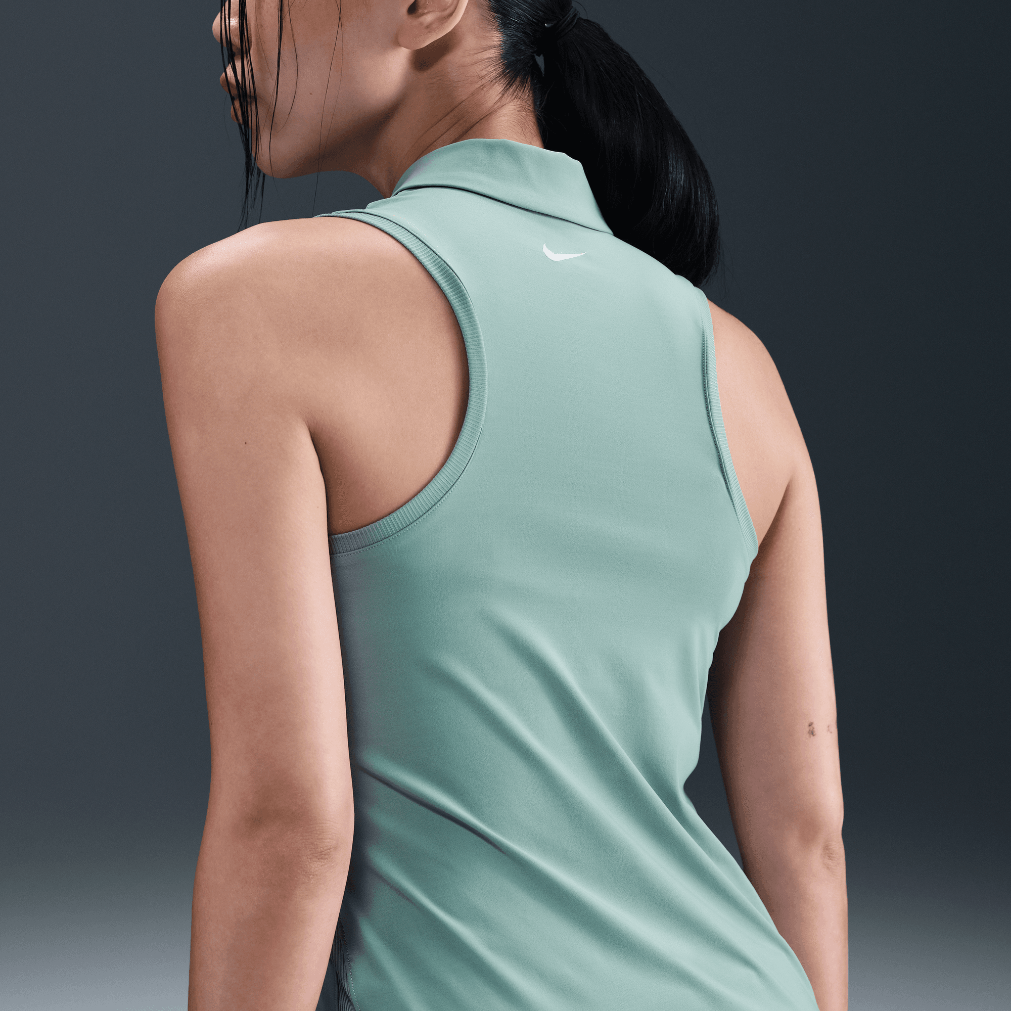 NIKE VICTORY WOMEN'S DRI-FIT SLEEVELESS POLO