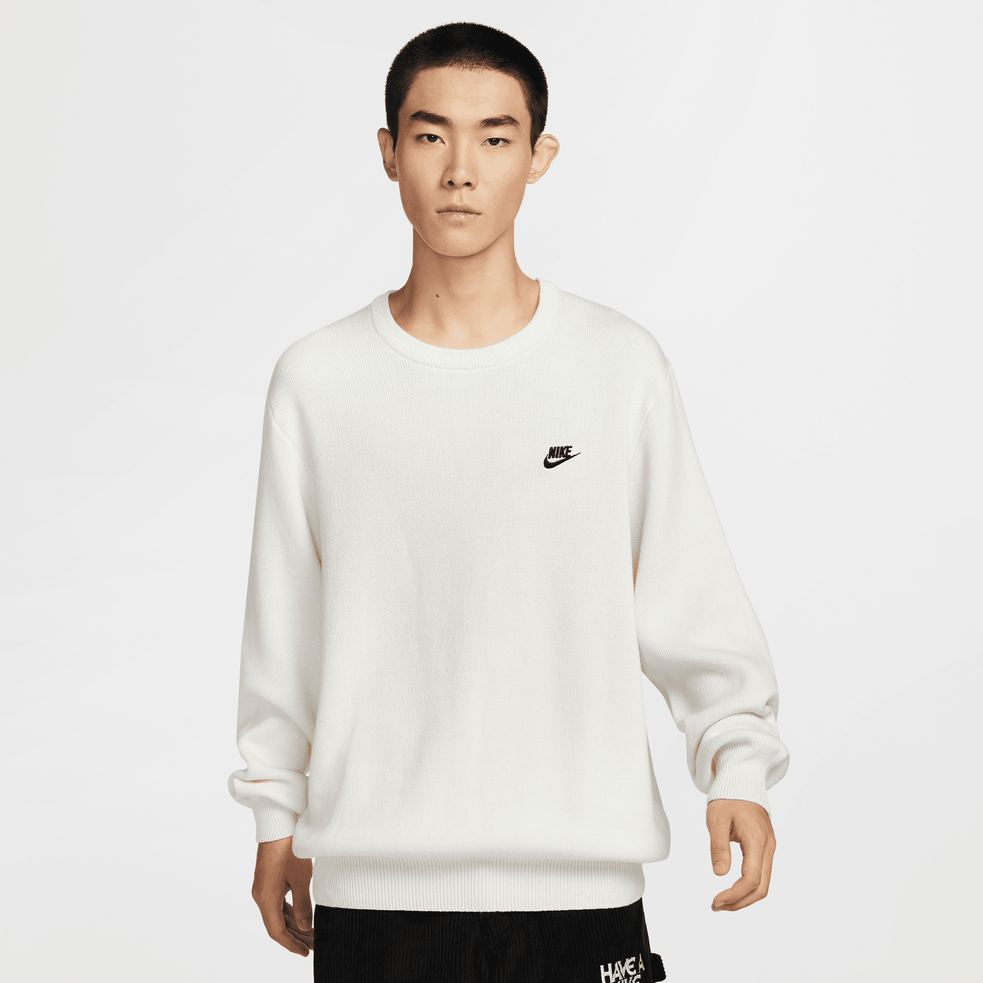 NIKE CLUB MEN'S CREW-NECK SWEATER