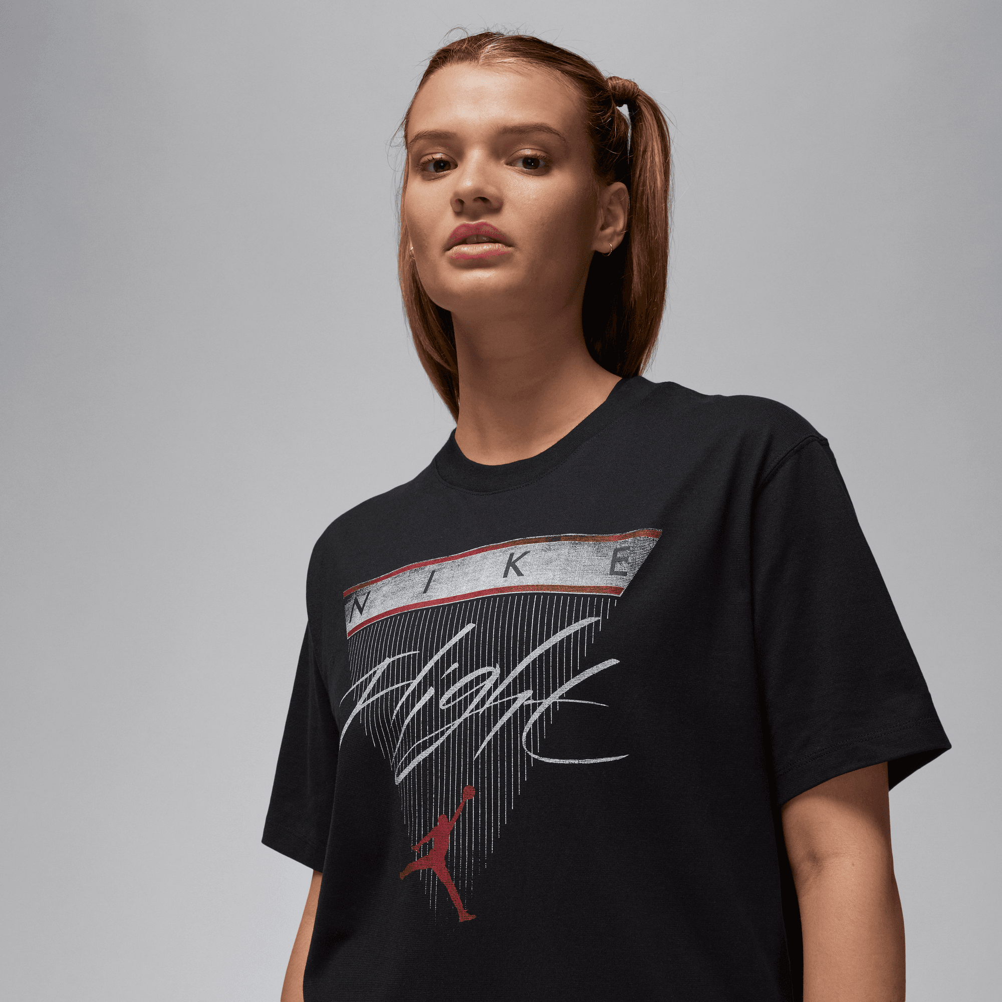 JORDAN FLIGHT HERITAGE WOMEN S GRAPHIC SHORT SLEEVE T SHIRT
