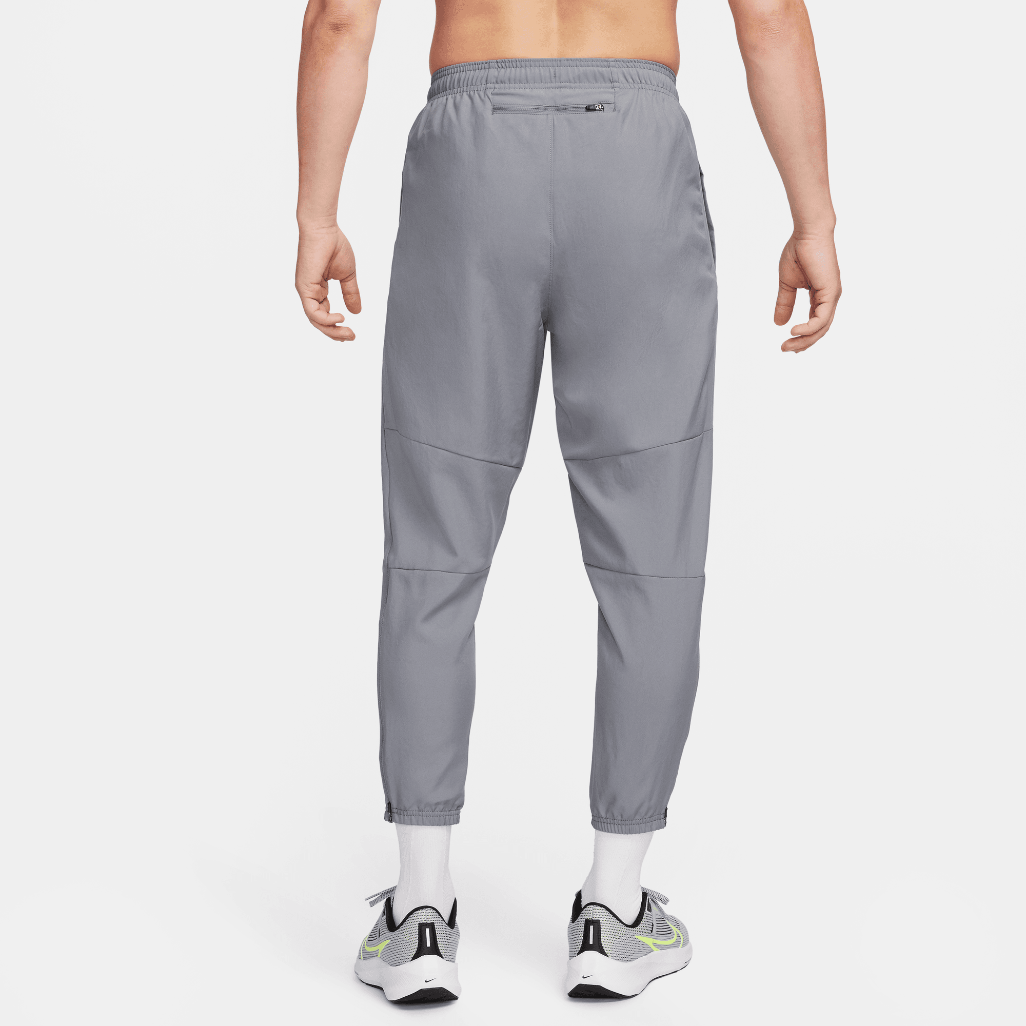 Grey nike top running pants