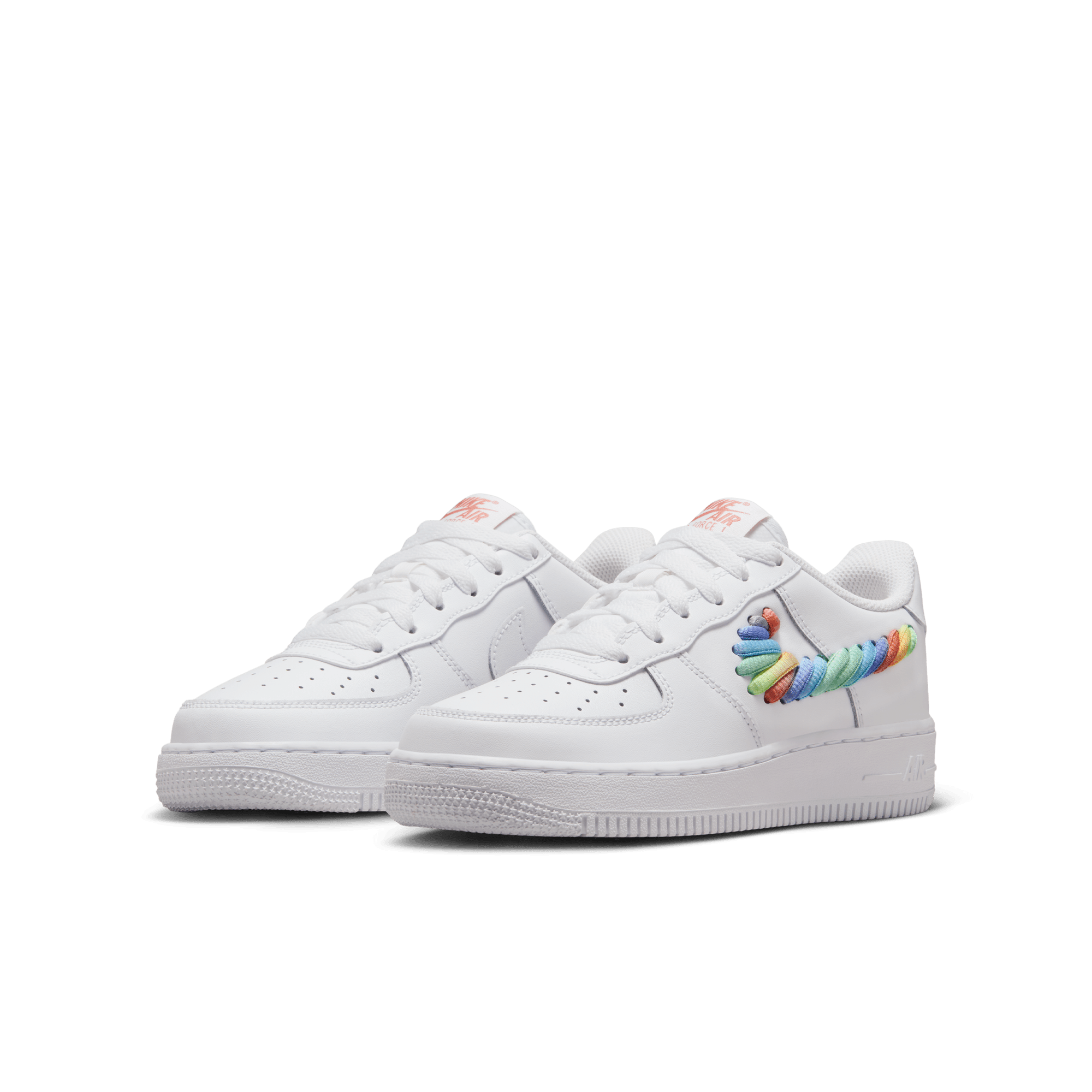 NIKE AIR FORCE 1 LV8 BIG KIDS' SHOES