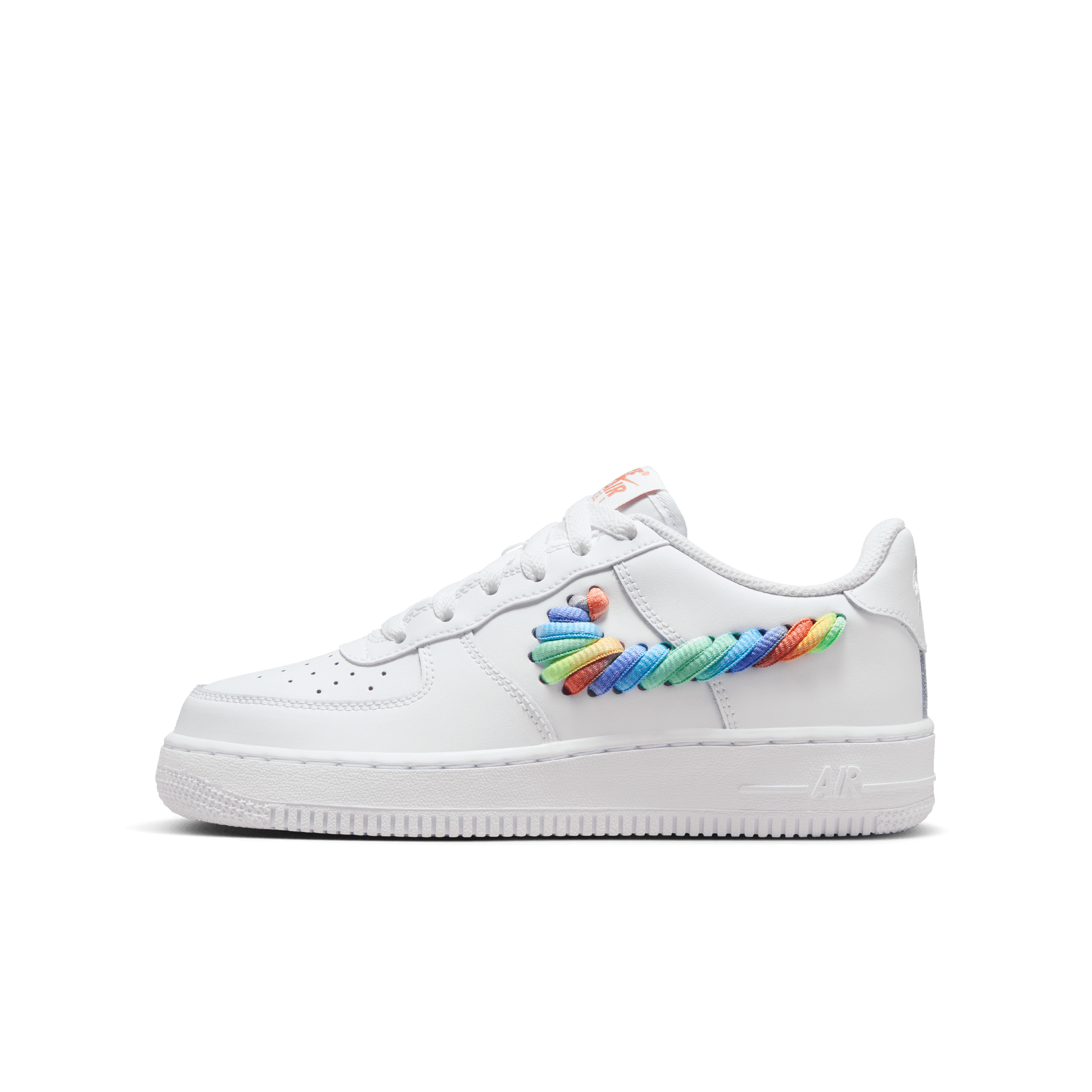 NIKE AIR FORCE 1 LV8 BIG KIDS' SHOES