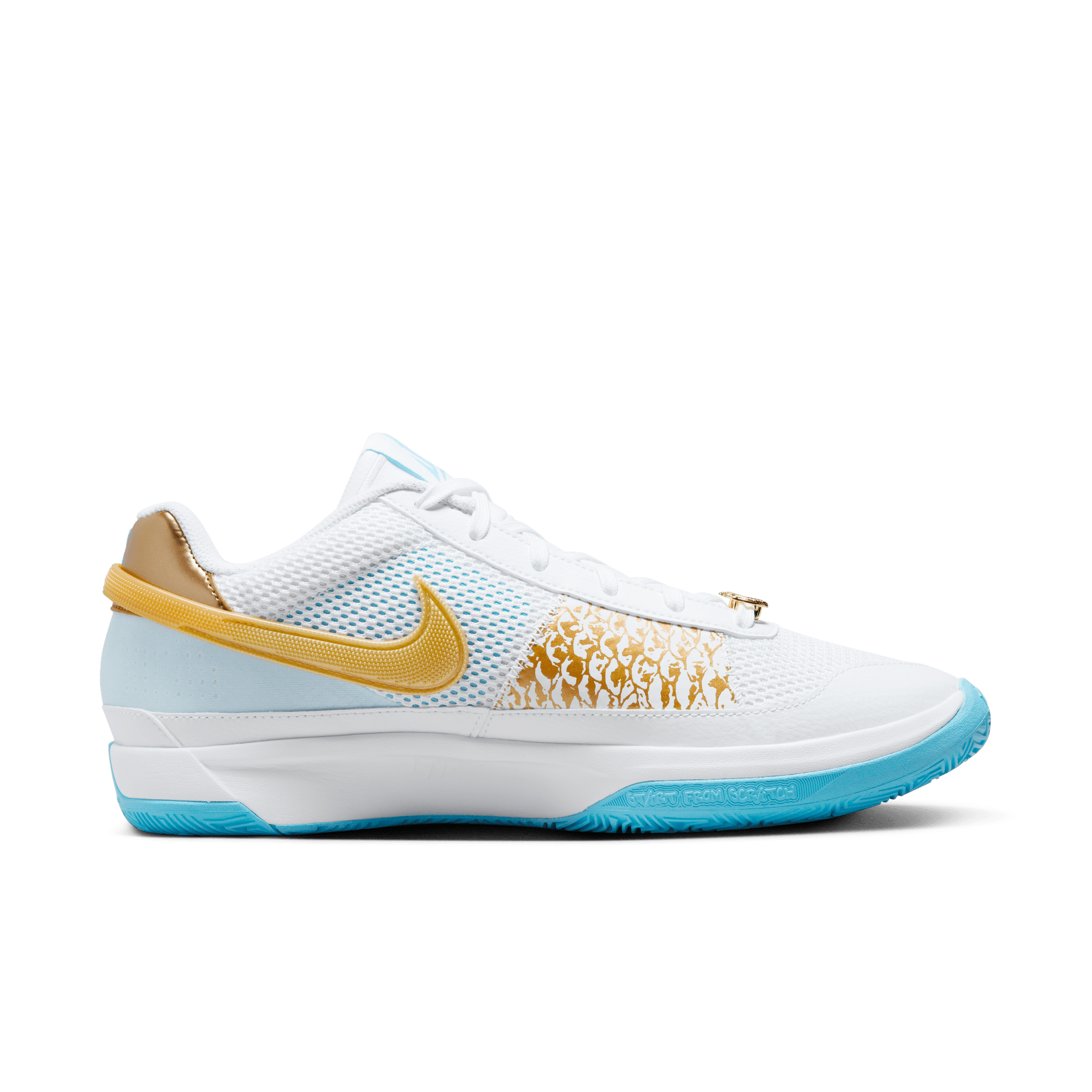 Blue gold basketball shoes sales
