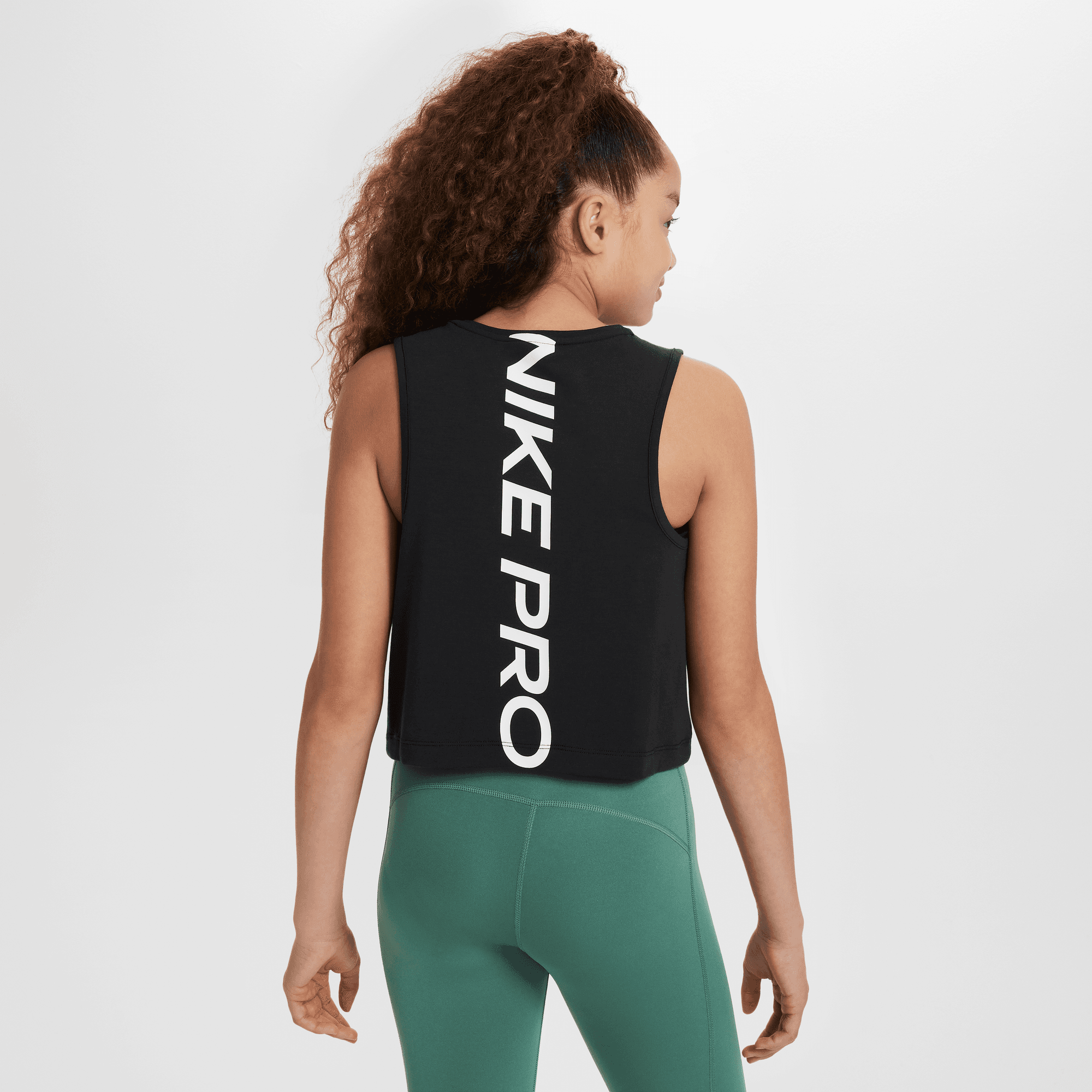 NIKE PRO GIRLS' DRI-FIT TRAINING TANK TOP