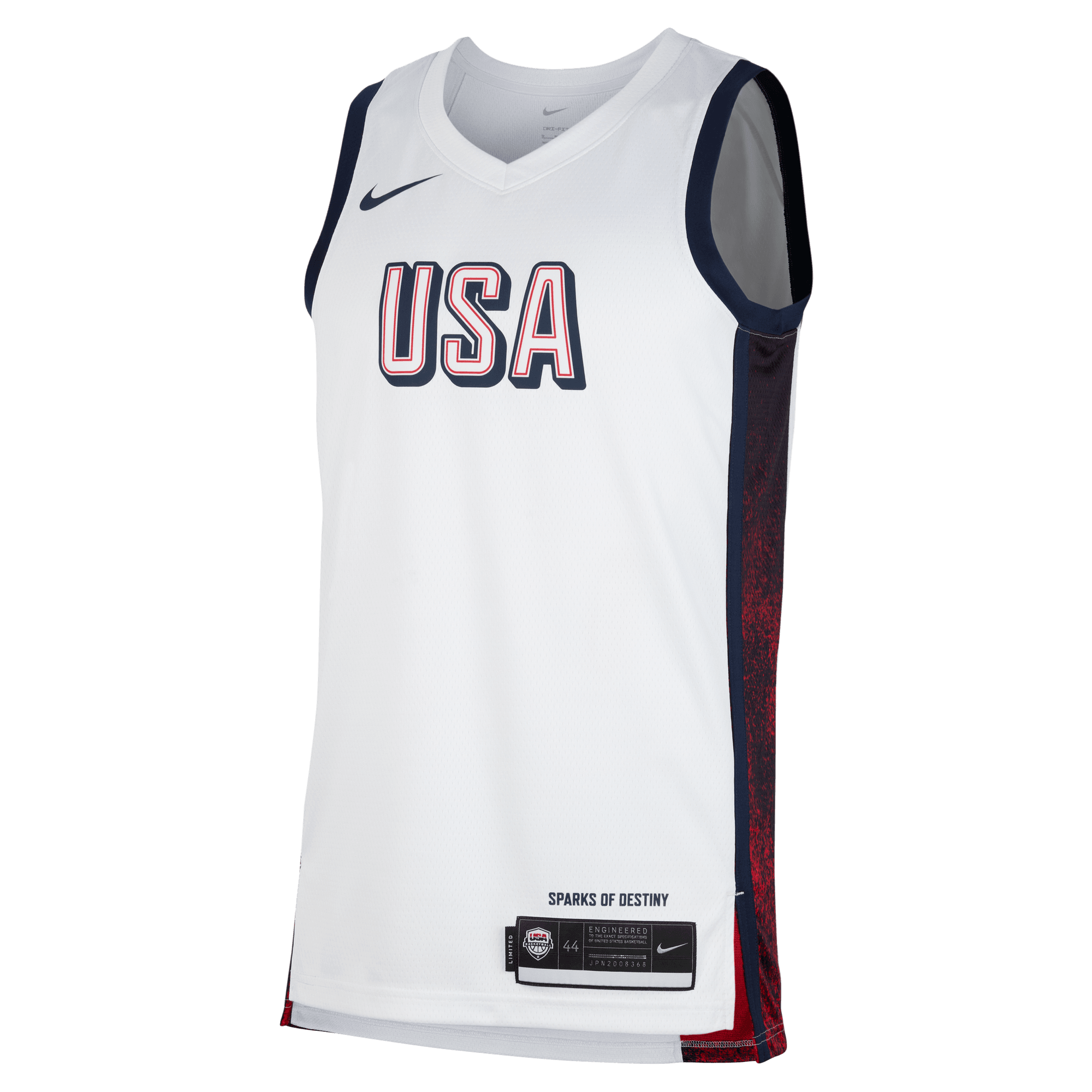 TEAM USA LIMITED HOME MEN'S NIKE BASKETBALL JERSEY