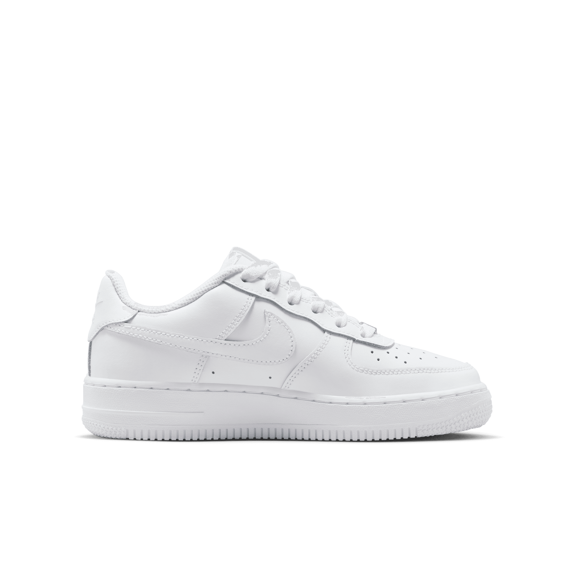 Kids all white air forces discount