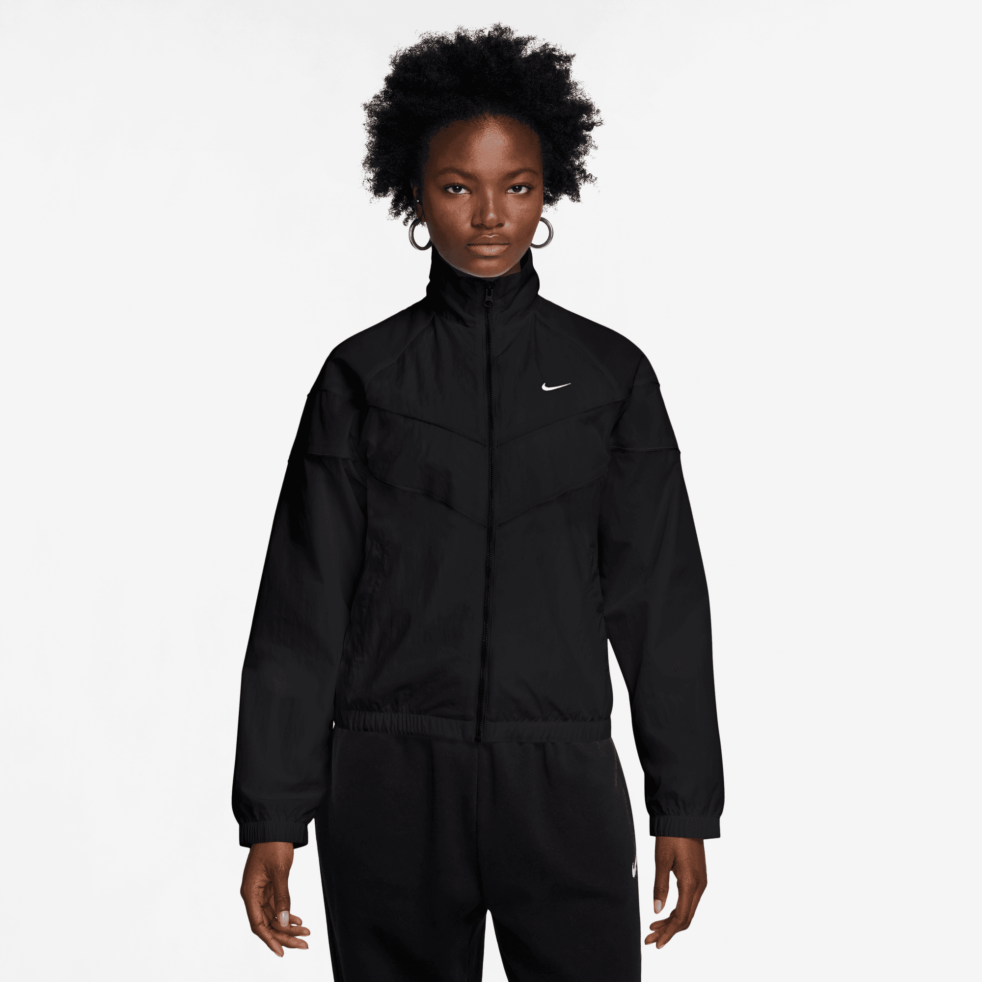 AS WOMEN'S NSW NK WR WOVEN UV FZ JACKET