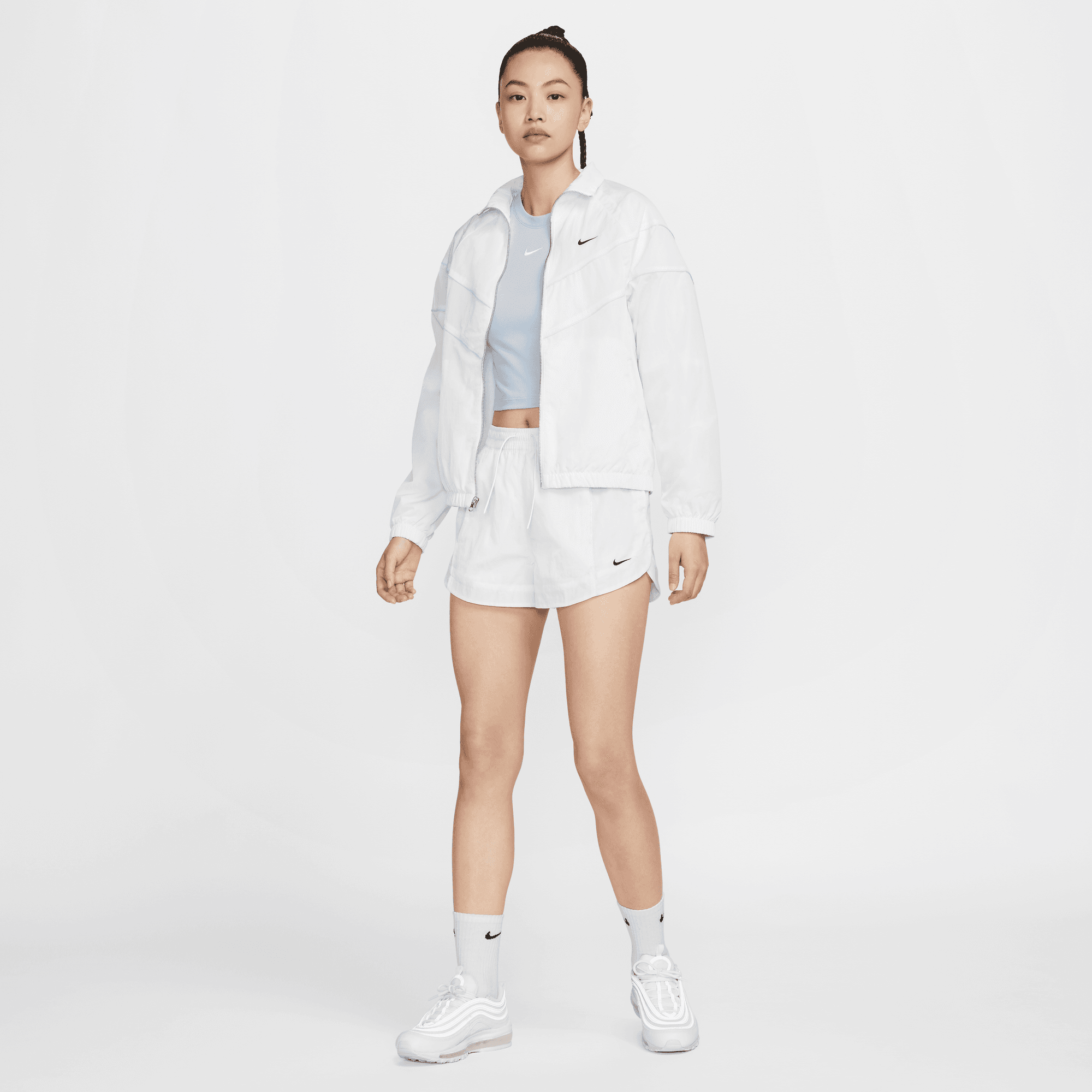 AS WOMEN'S NSW NK WR WOVEN UV FZ JACKET