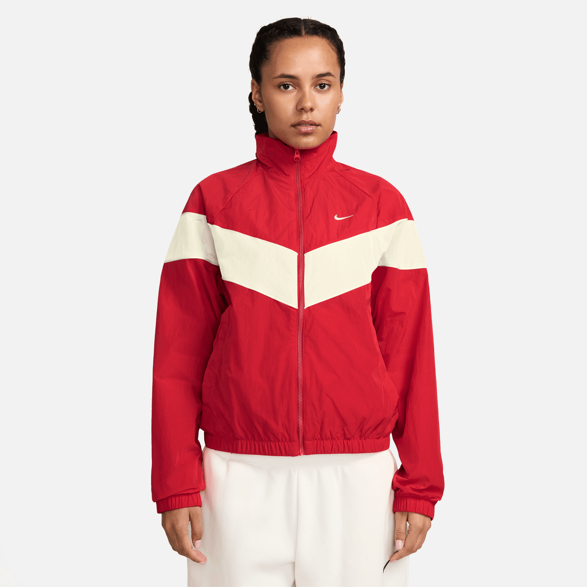 NIKE WINDRUNNER WOMEN'S LOOSE UV WOVEN FULL-ZIP JACKET