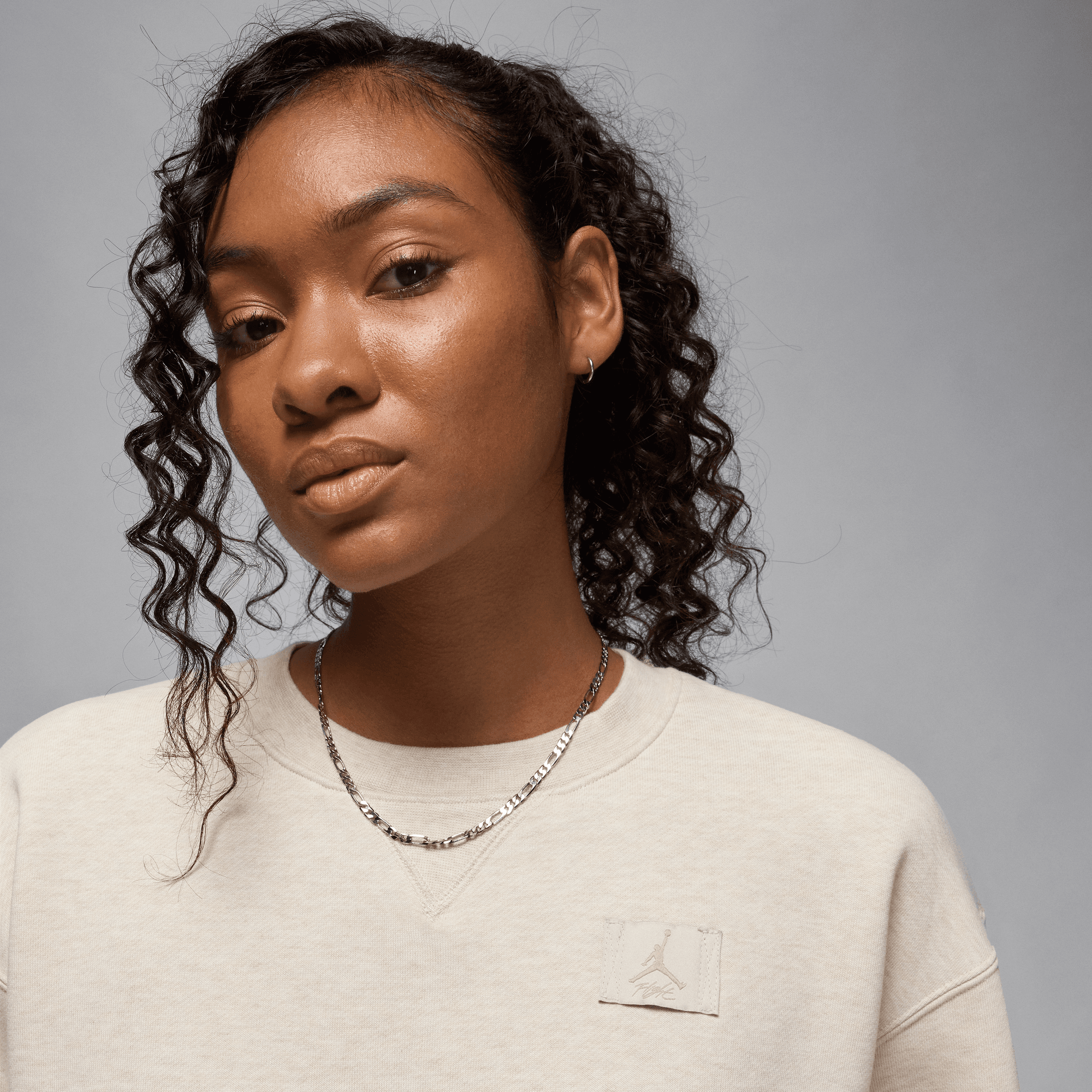 JORDAN FLIGHT FLEECE WOMEN'S CREW-NECK SWEATSHIRT