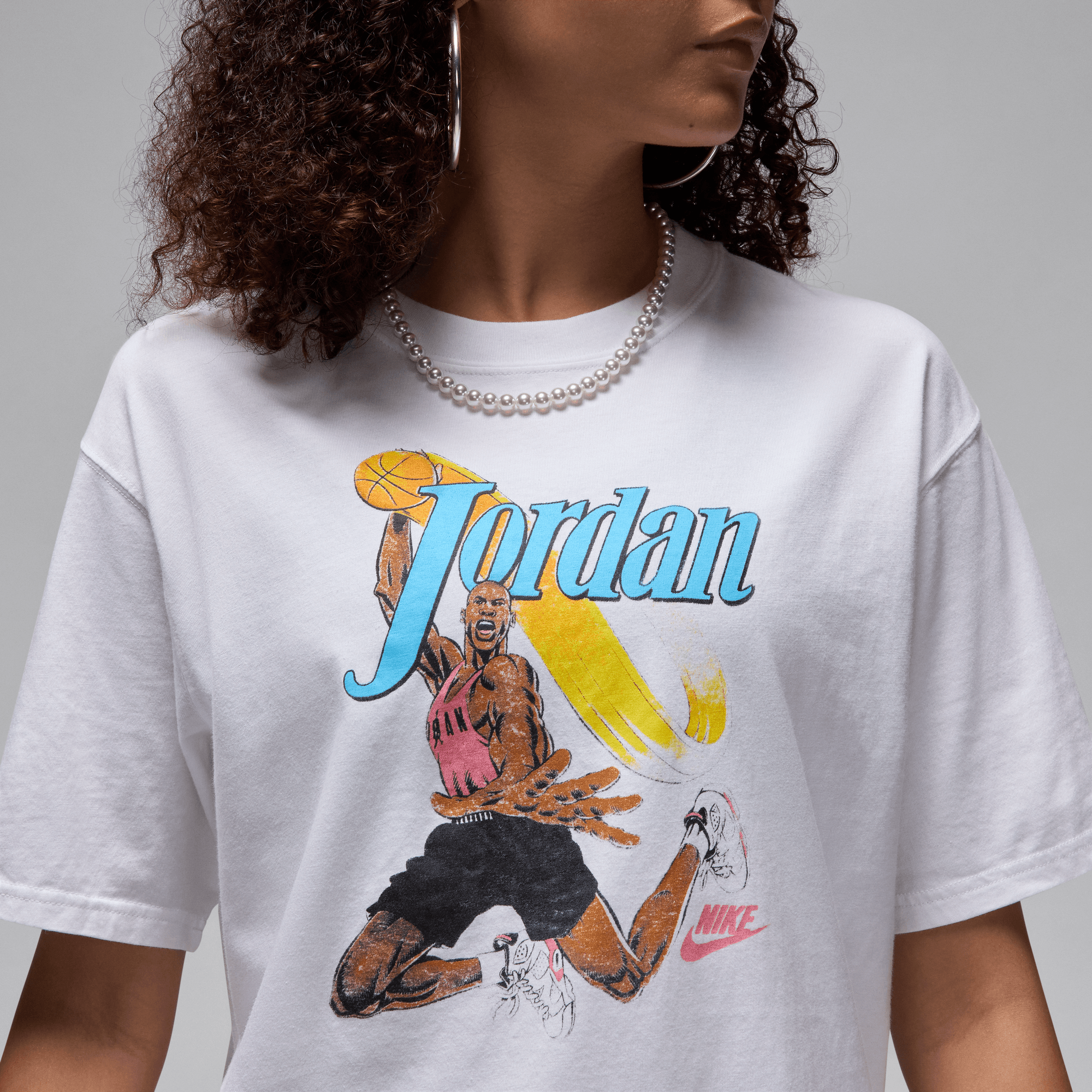 JORDAN WOMEN'S GRAPHIC GIRLFRIEND T-SHIRT