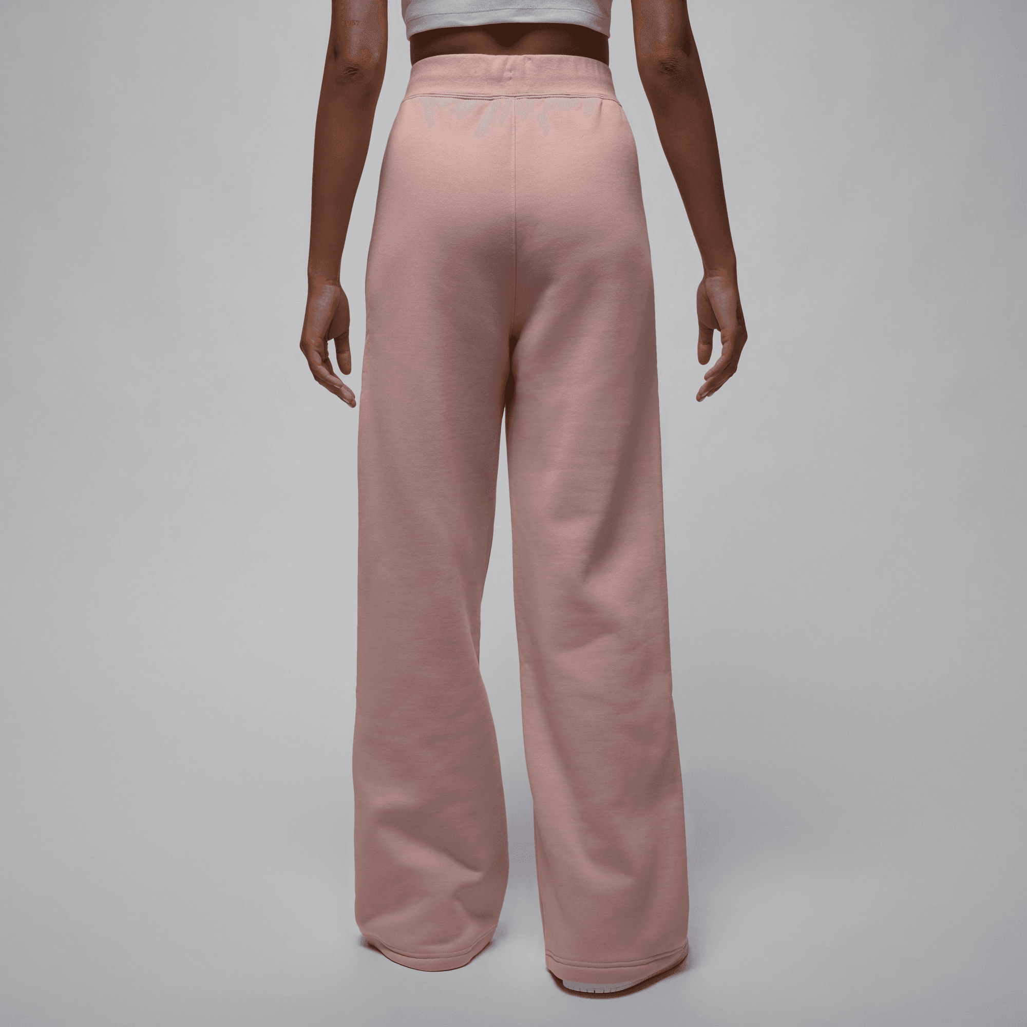 JORDAN FLIGHT FLEECE WOMEN'S OPEN-HEM PANTS