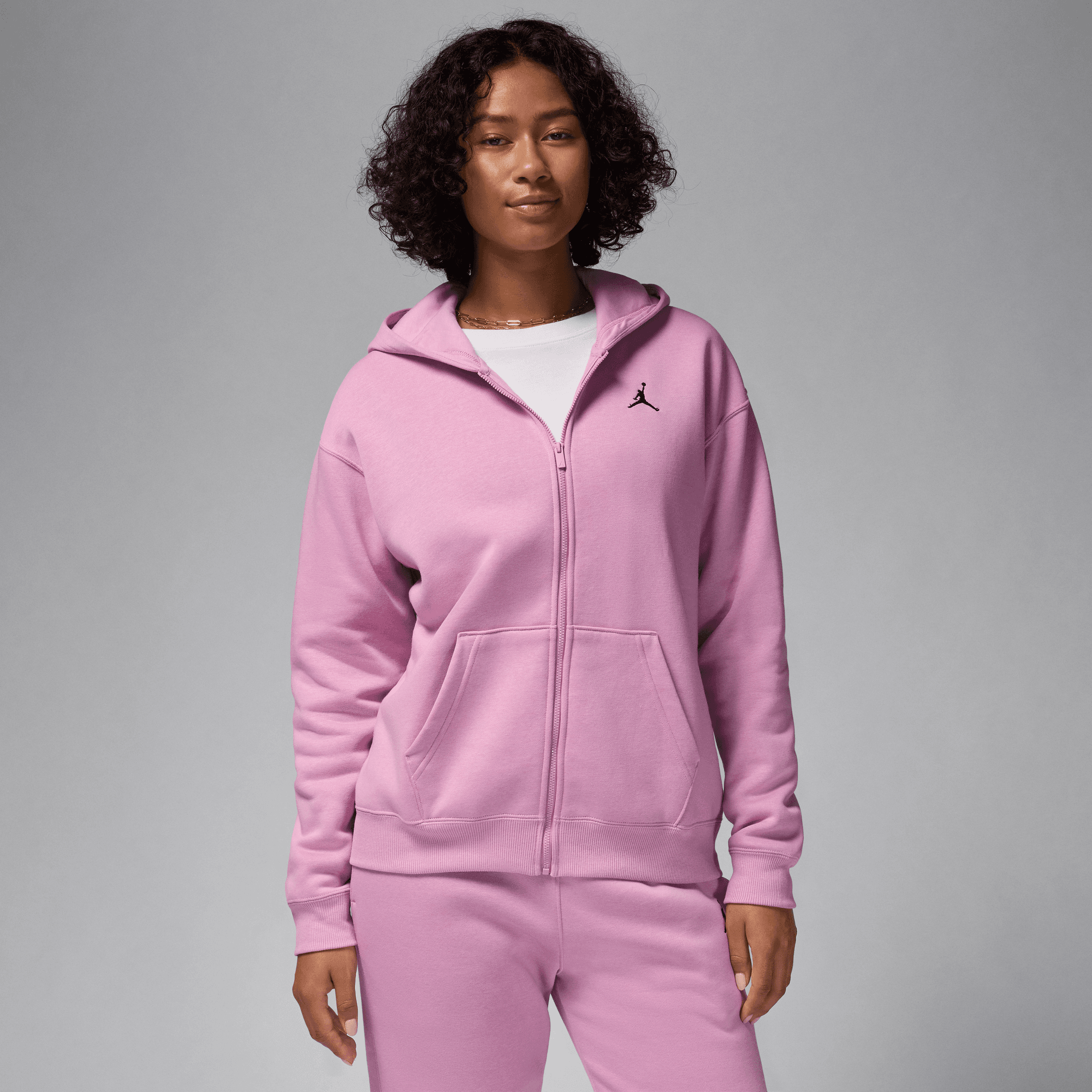 JORDAN BROOKLYN FLEECE WOMEN'S FULL-ZIP HOODIE