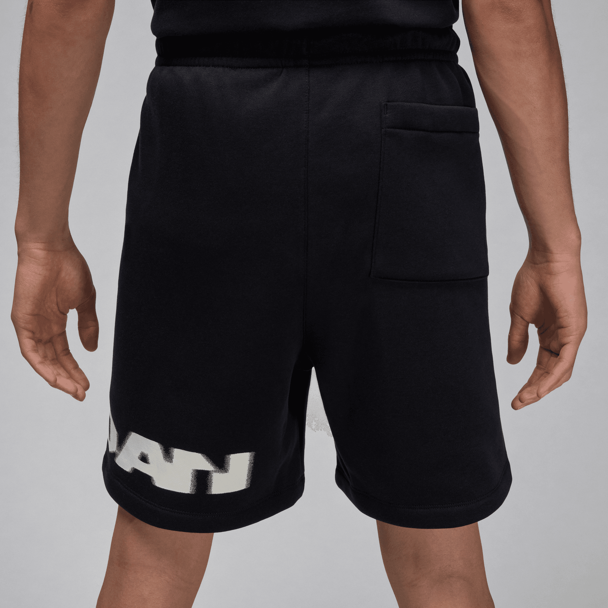 Fleece shorts black cheap