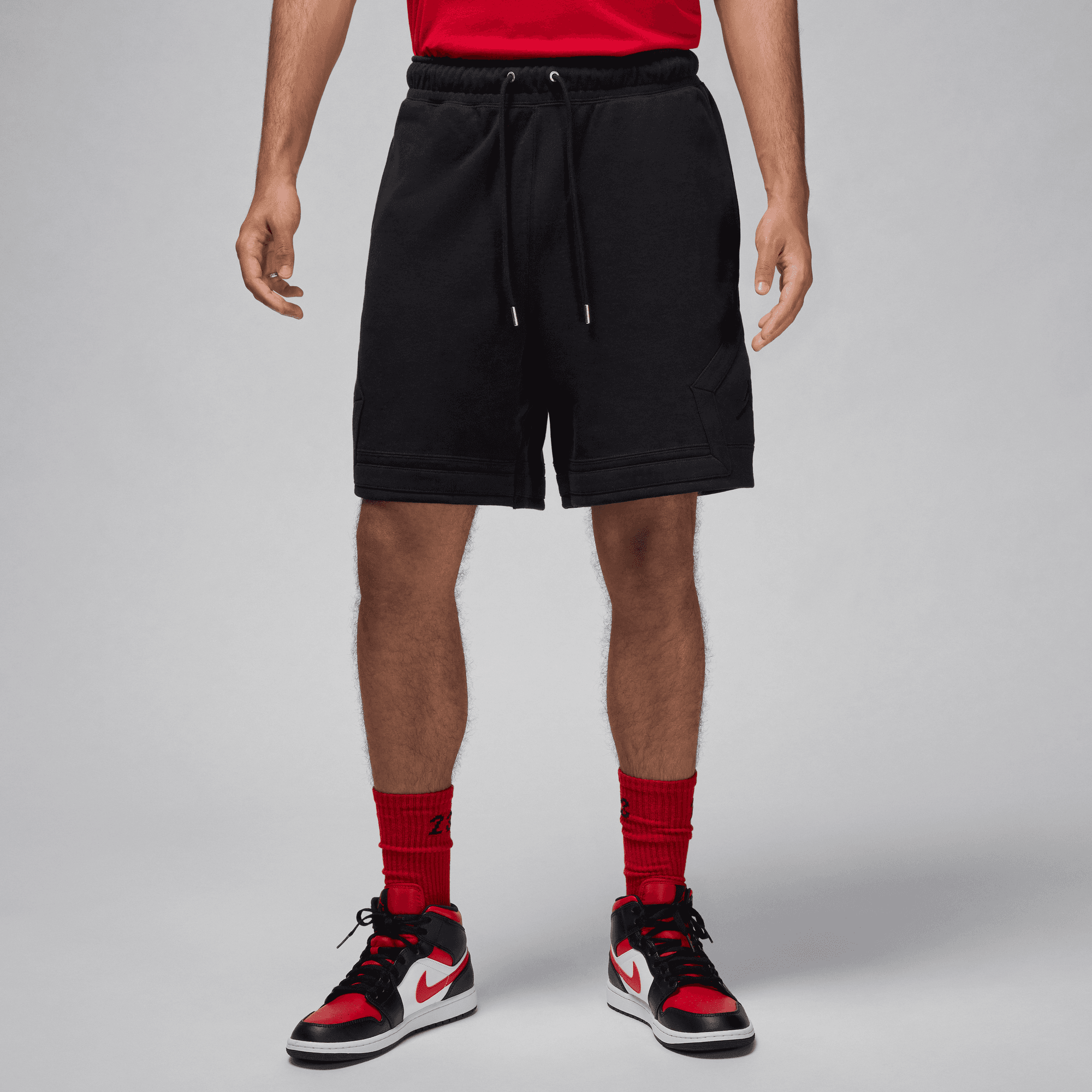 JORDAN FLIGHT MEN'S FLEECE DIAMOND SHORTS