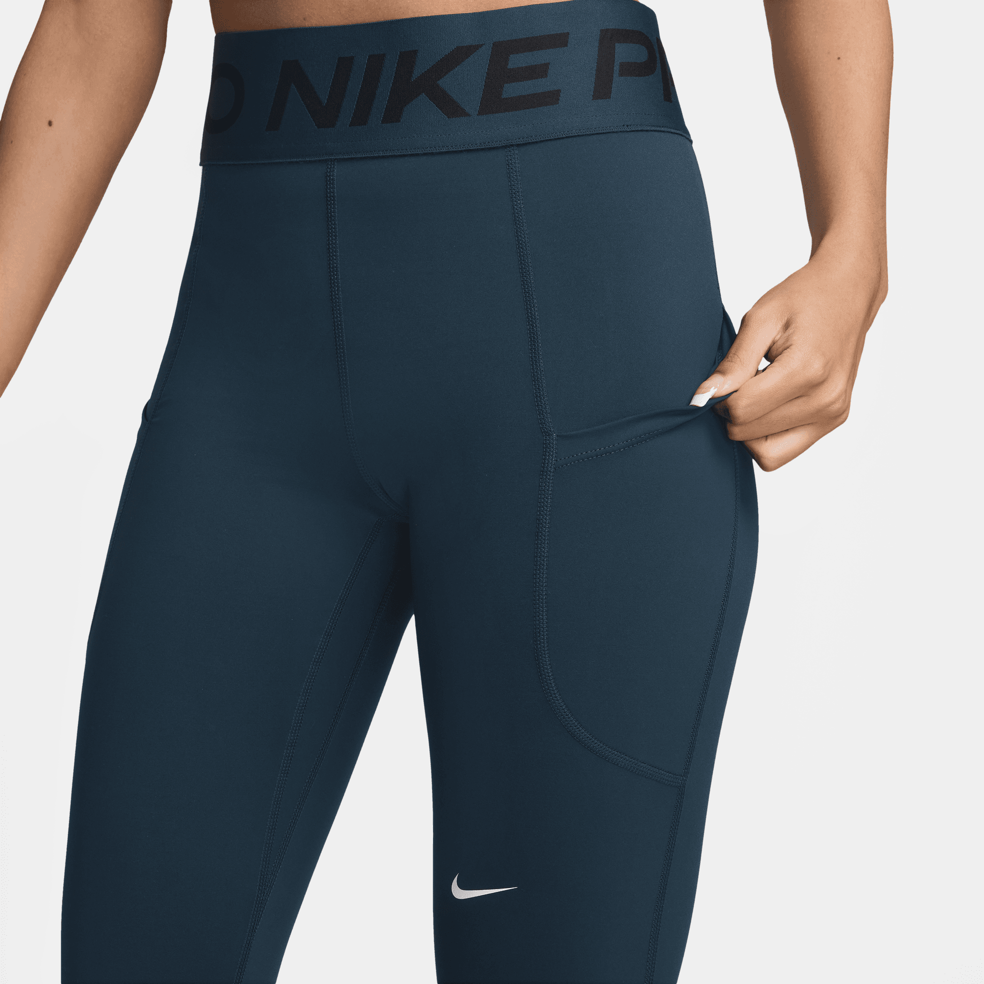 NIKE PRO SCULPT WOMEN'S HIGH-WAISTED 7/8 LEGGINGS WITH POCKETS