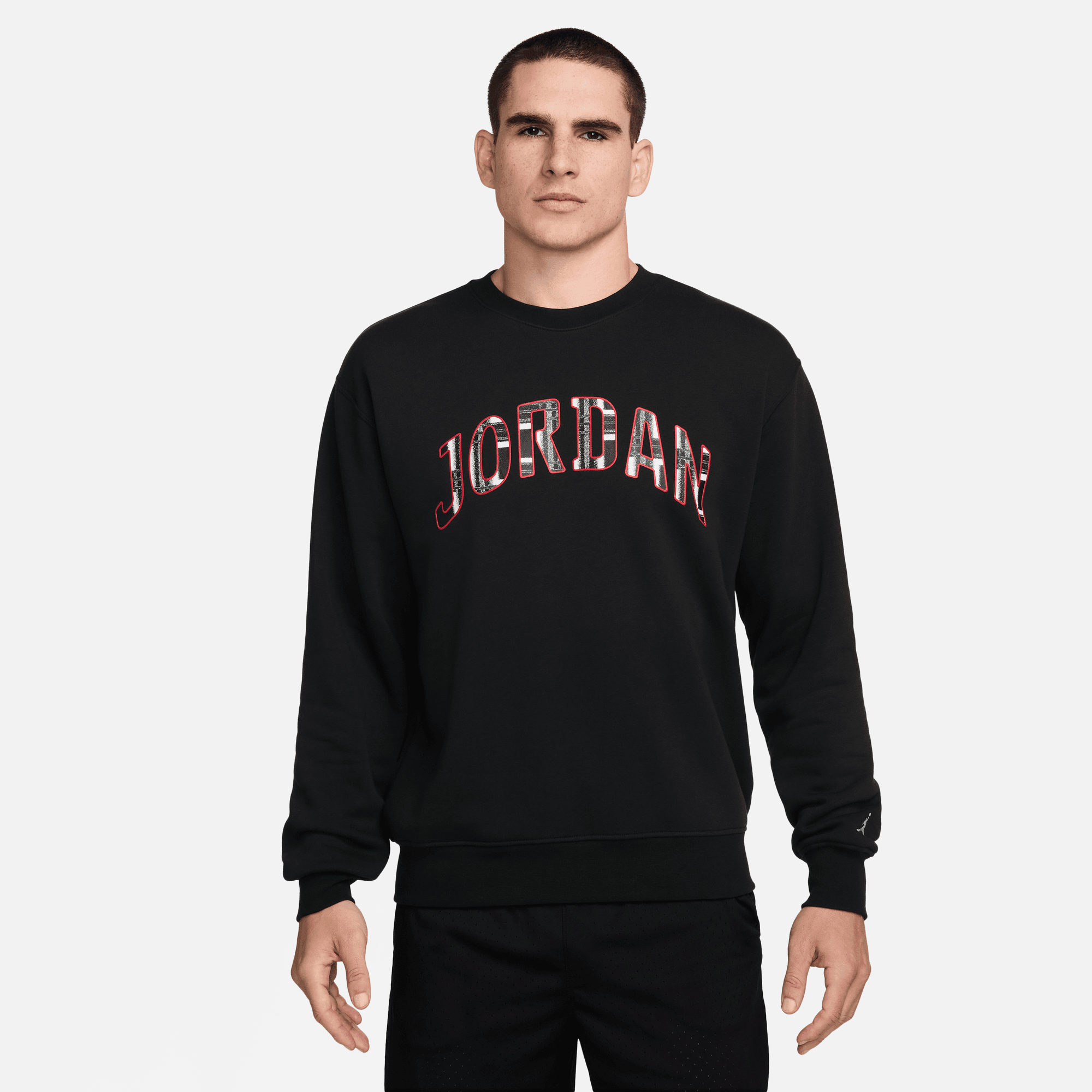 JORDAN ESSENTIALS MENS FLEECE CREW-NECK SWEATSHIRT