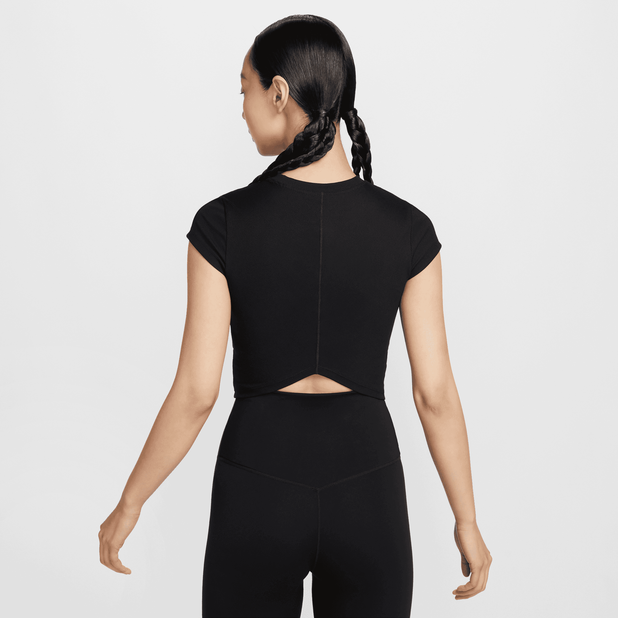 Nike fitted crop top shop