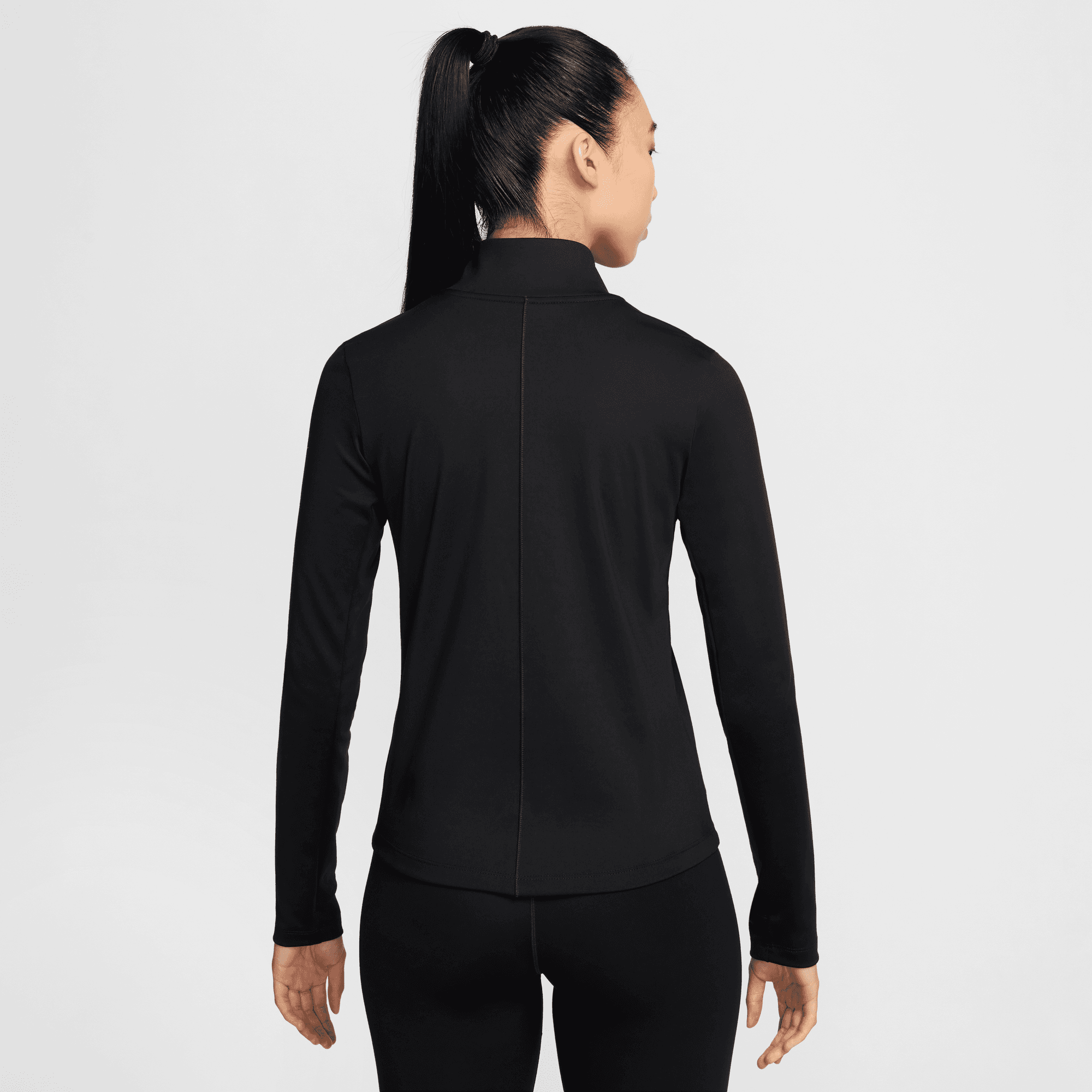 NIKE ONE WOMEN'S DRI-FIT FULL-ZIP MID LAYER