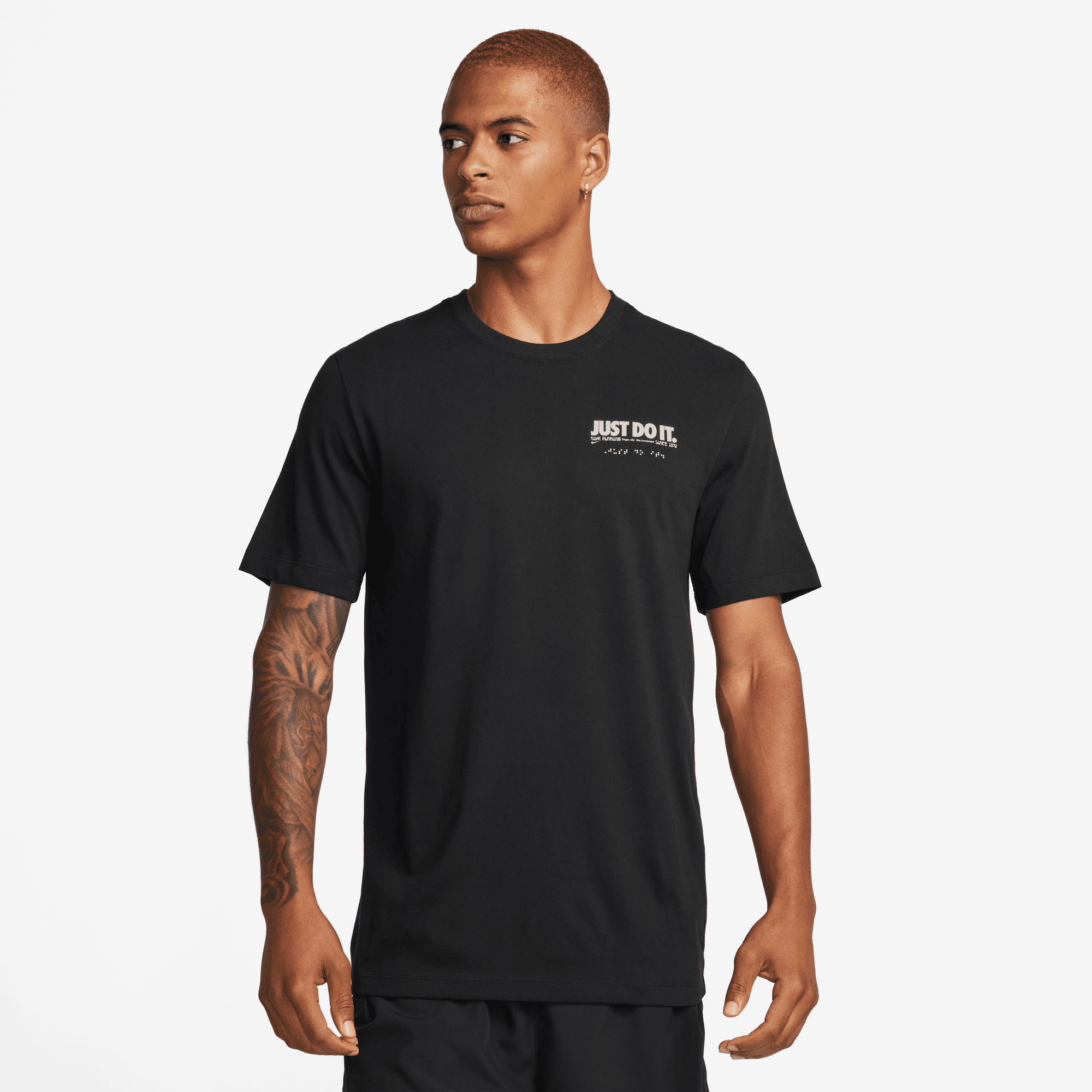 NIKE MENS DRI-FIT RUNNING T-SHIRT