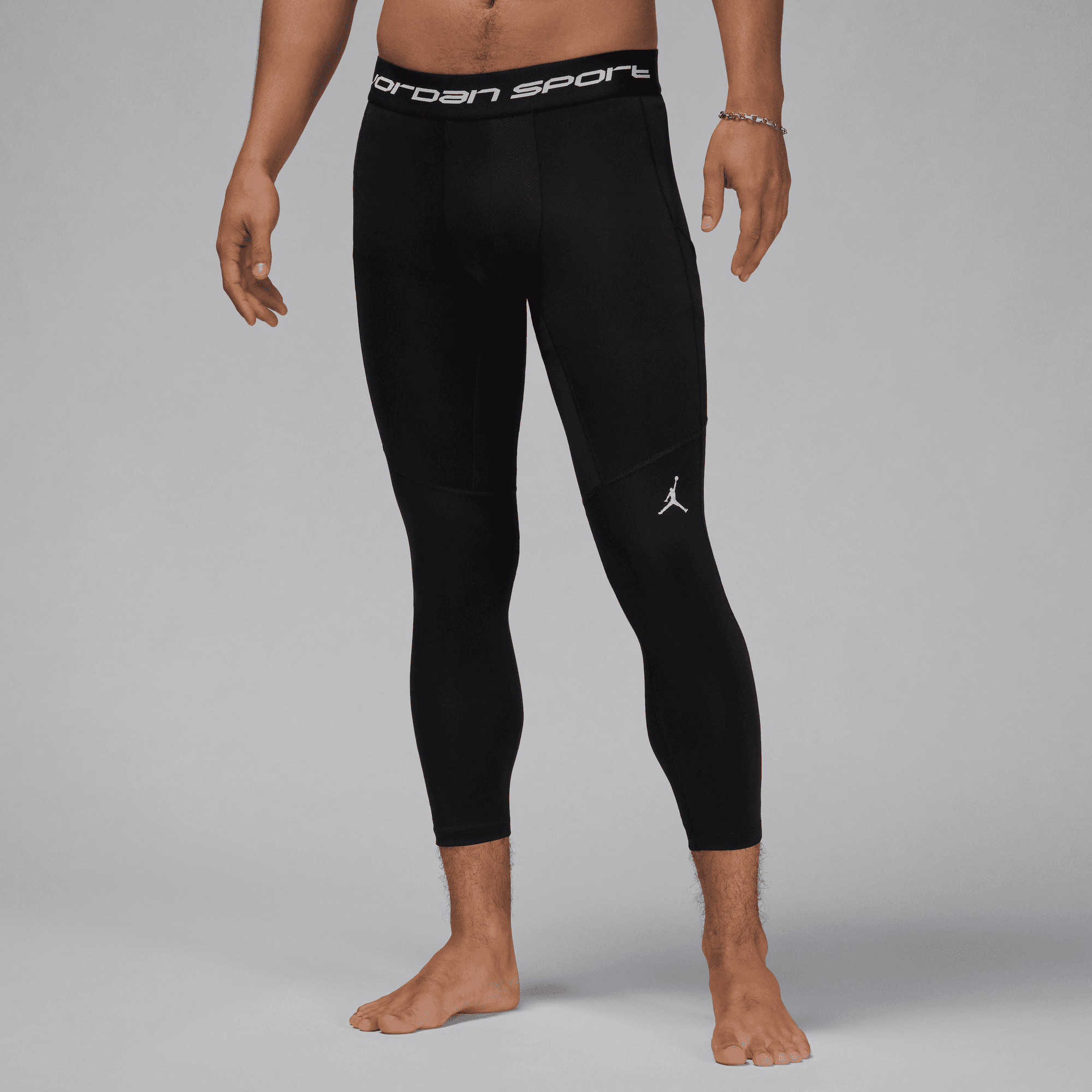 JORDAN SPORT MEN'S DRI-FIT 3/4-LENGTH TIGHTS