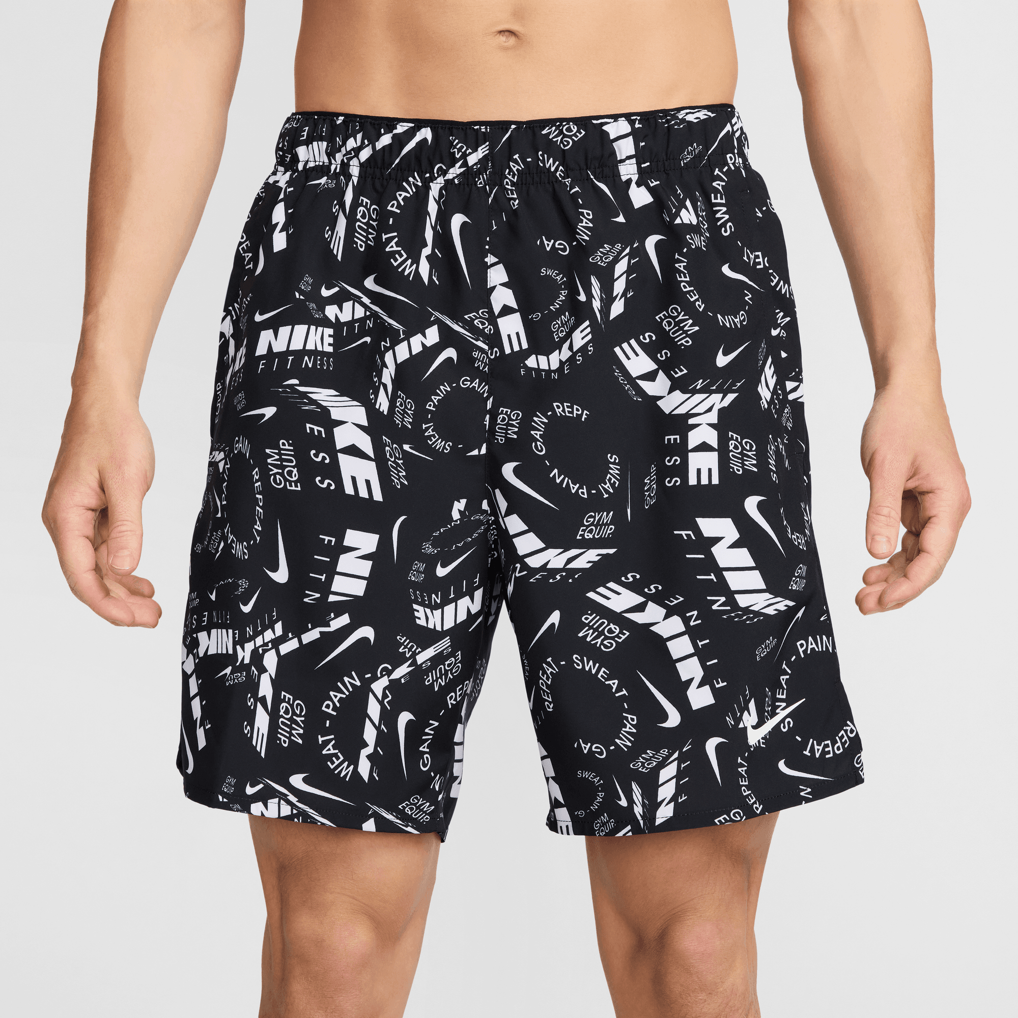 NIKE CHALLENGER MEN'S 7" DRI-FIT UNLINED VERSATILE SHORTS