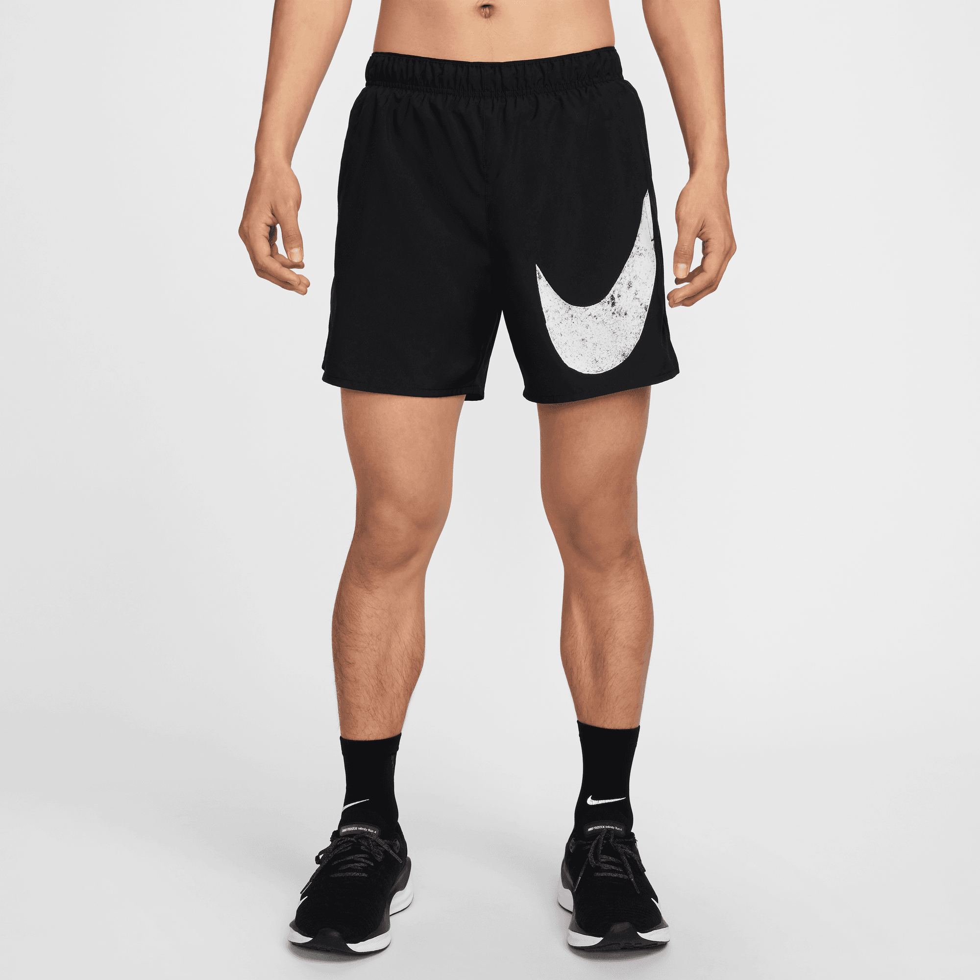 NIKE CHALLENGER SWOOSH MEN'S 5" DRI-FIT RUNNING SHORTS