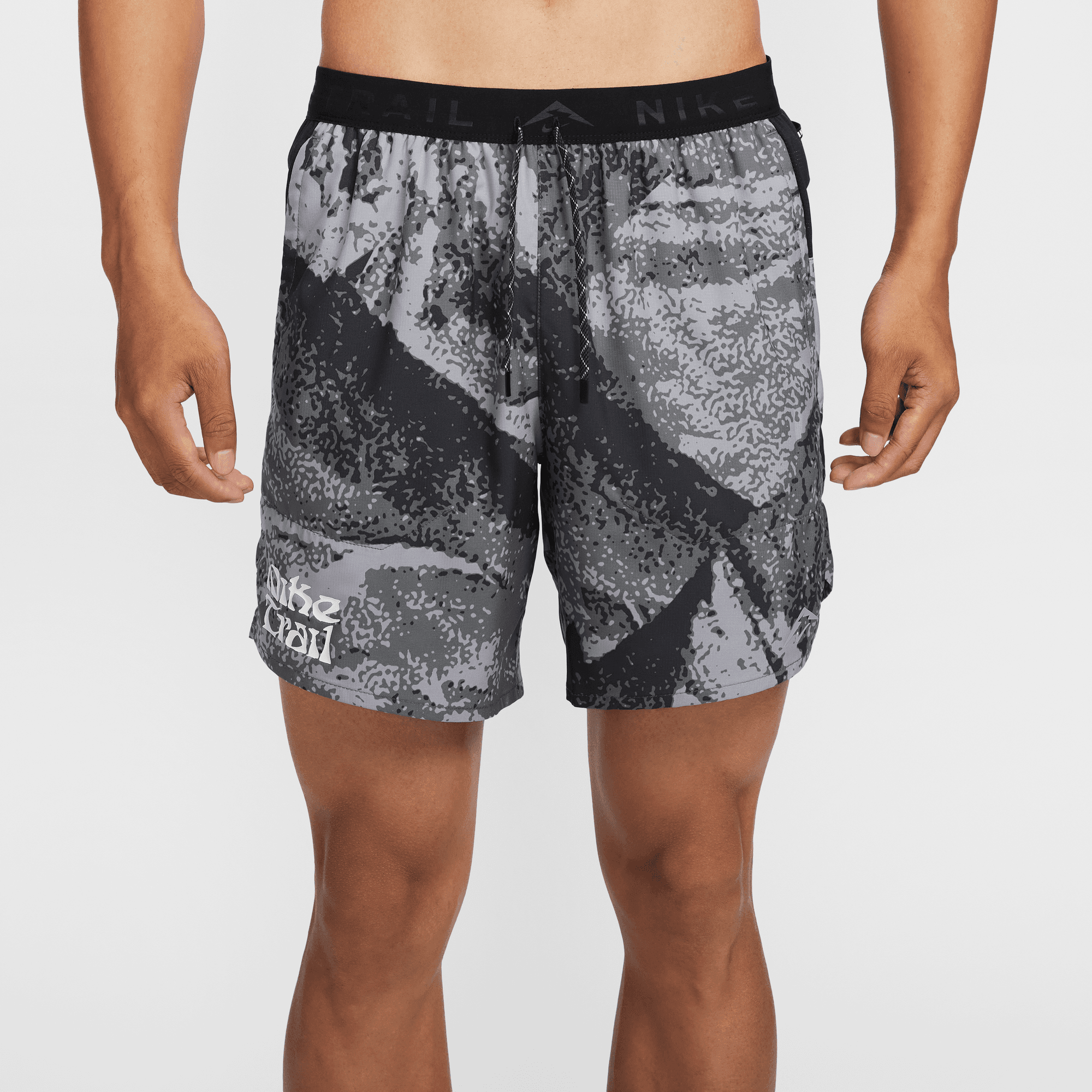 NIKE TRAIL STRIDE MEN'S 7" DRI-FIT BRIEF-LINED RUNNING SHORTS