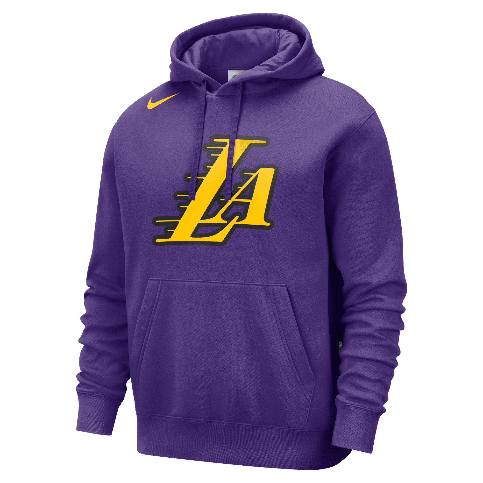 LOS ANGELES LAKERS CLUB CITY EDITION MEN'S NIKE NBA FLEECE PULLOVER HOODIE