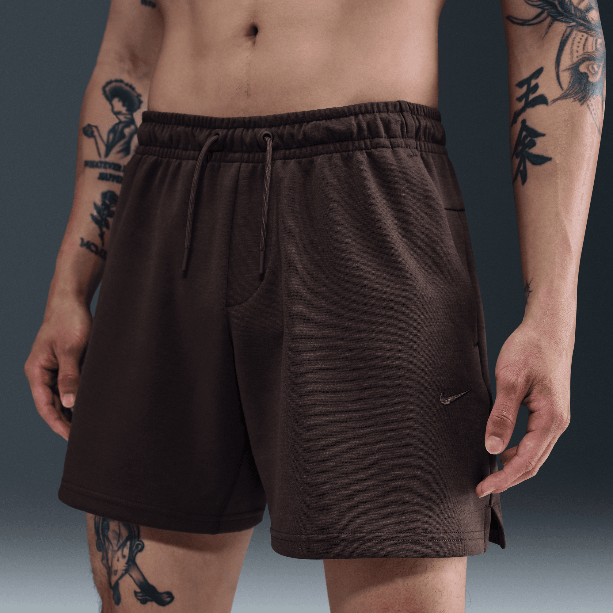 NIKE PRIMARY FLEECE MEN'S 7" DRI-FIT UV UNLINED PERFORMANCE SHORTS