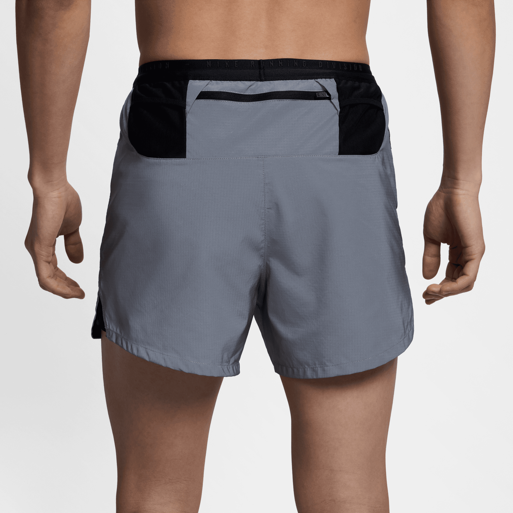 NIKE RUNNING DIVISION MEN'S 4" DRI-FIT ADV REFLECTIVE 2-IN-1 RUNNING SHORTS