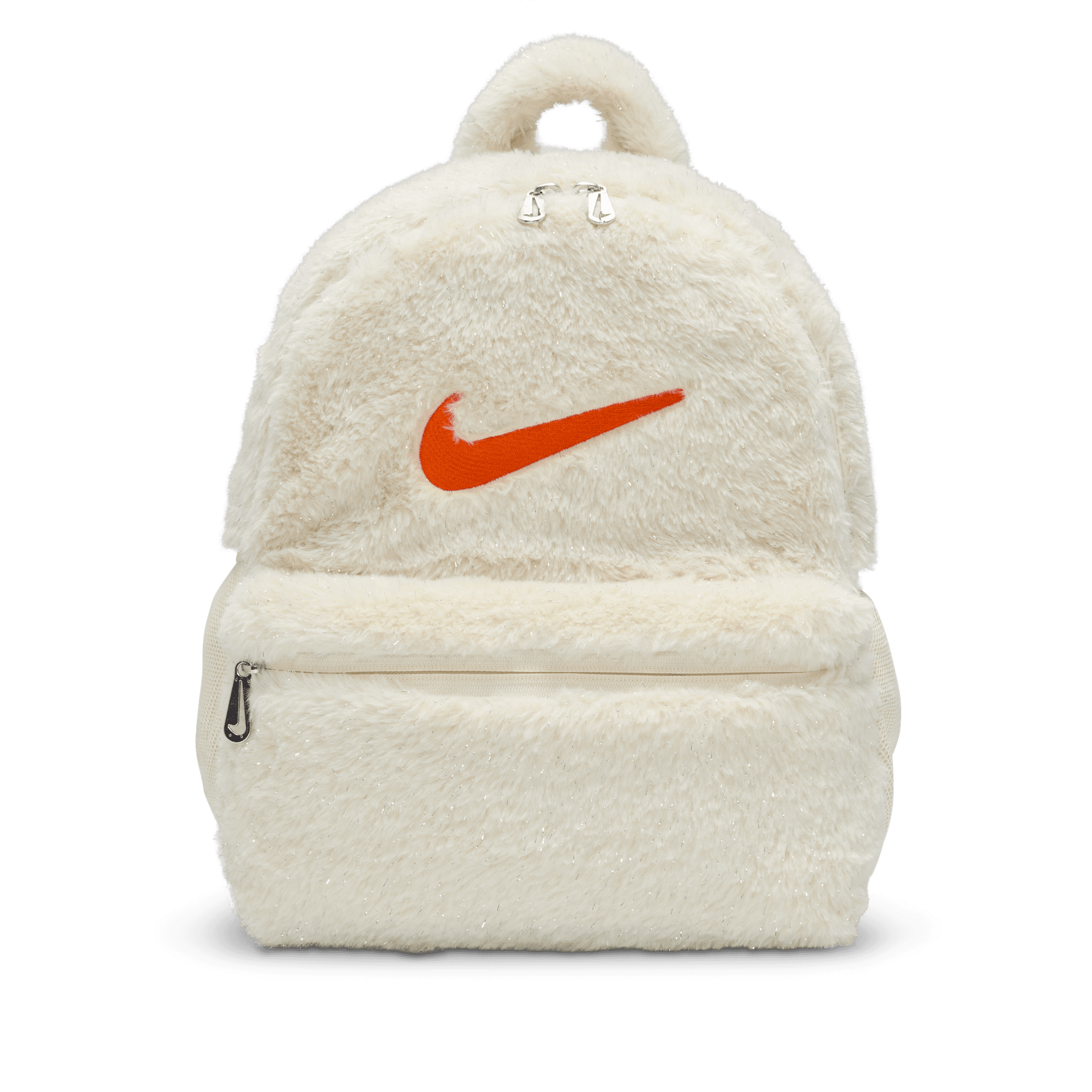 NIKE BIG KIDS' FAUX FUR BACKPACK (11L)