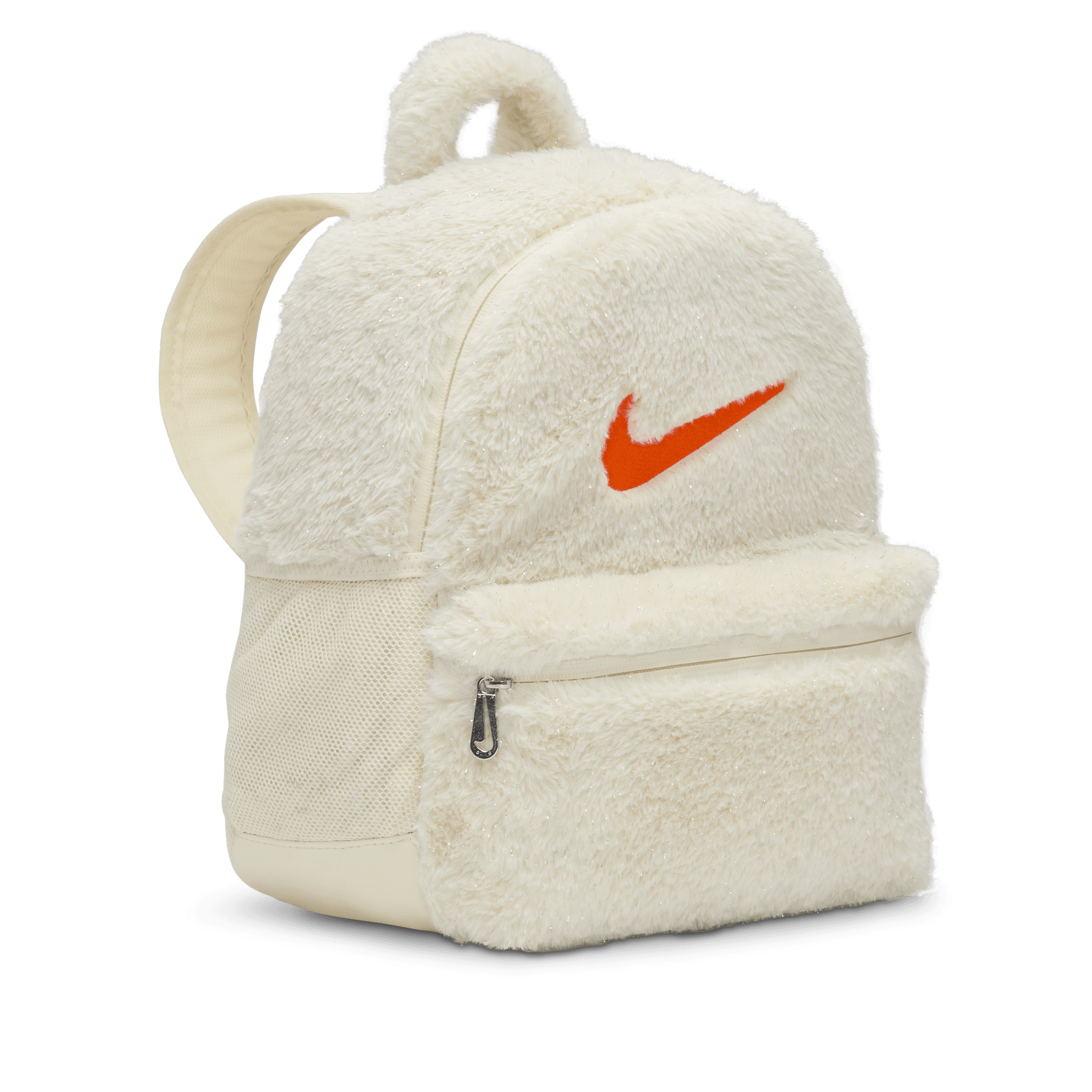 NIKE BIG KIDS' FAUX FUR BACKPACK (11L)