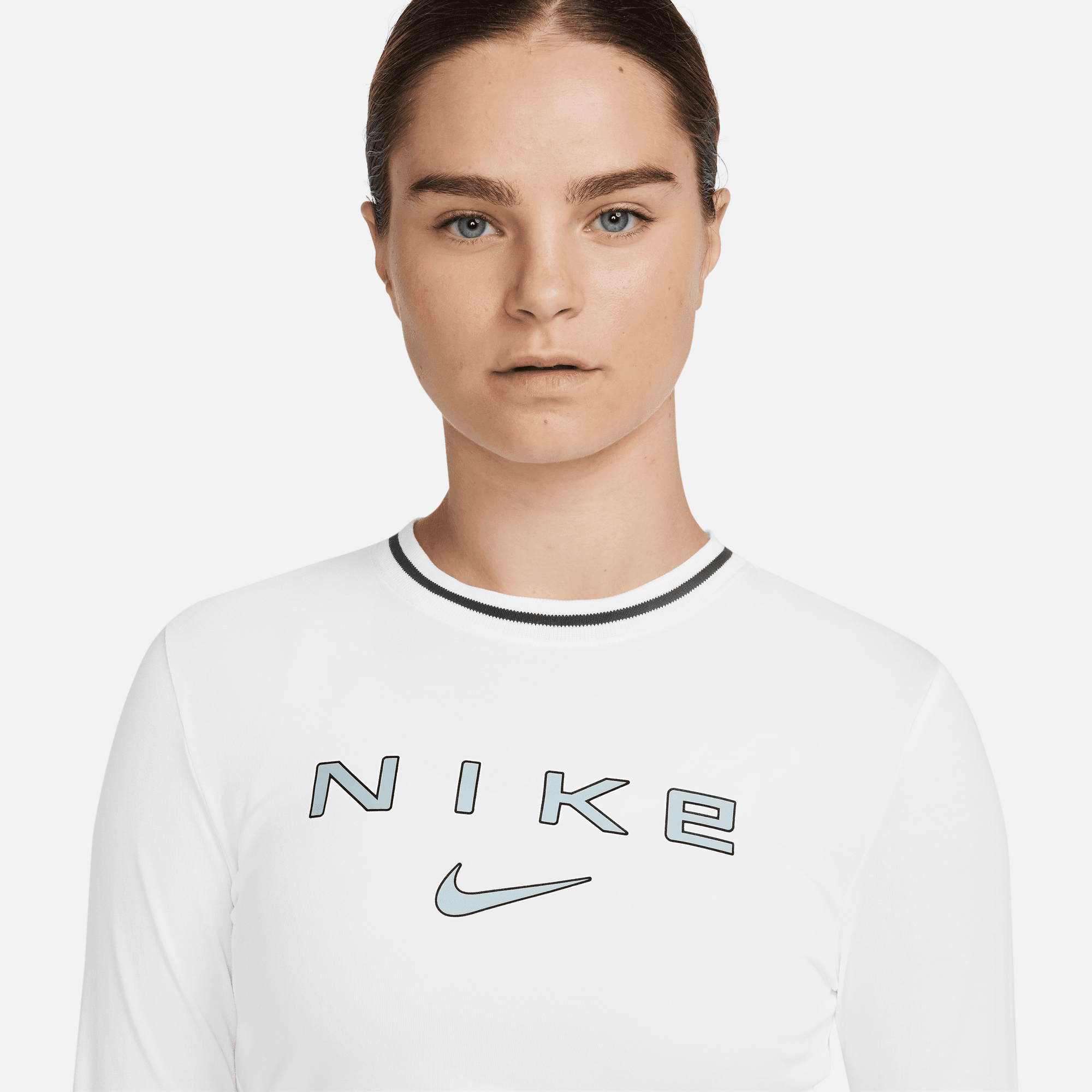 AS WOMEN'S NSW LS SLIM CROP TEE OC