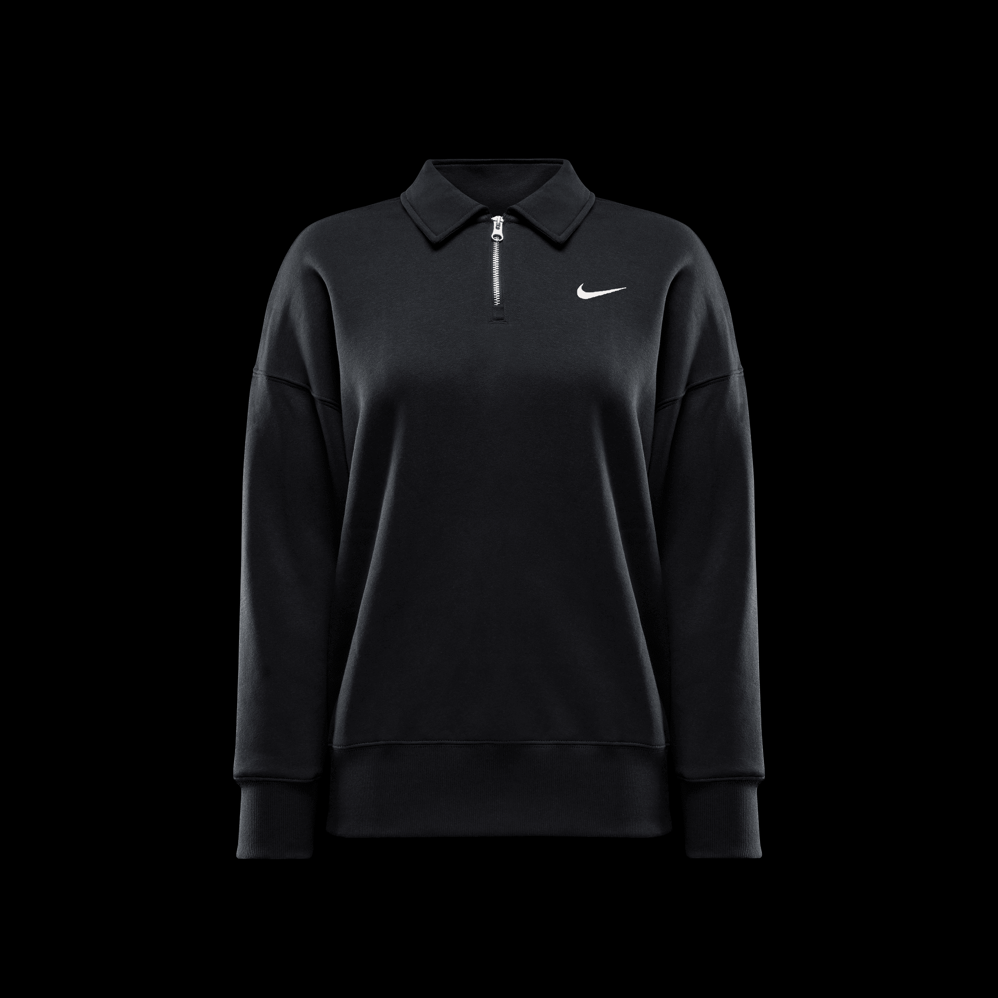 NIKE SPORTSWEAR PHOENIX FLEECE WOMEN'S OVERSIZED 1/4-ZIP POLO