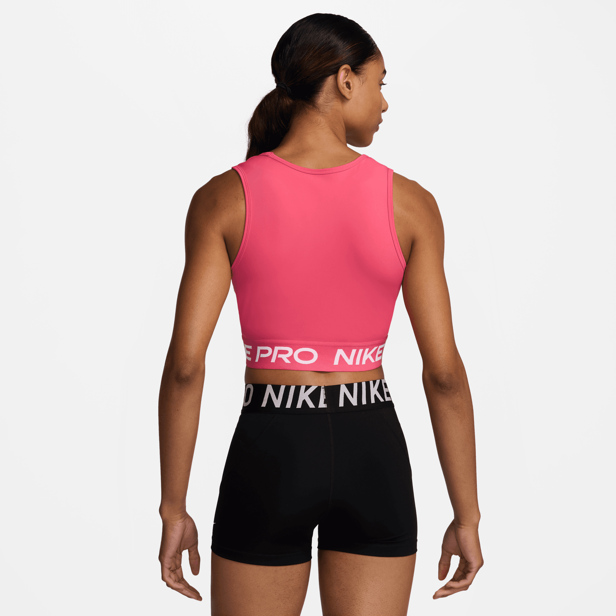 NIKE PRO WOMEN'S DRI-FIT CROPPED TANK TOP